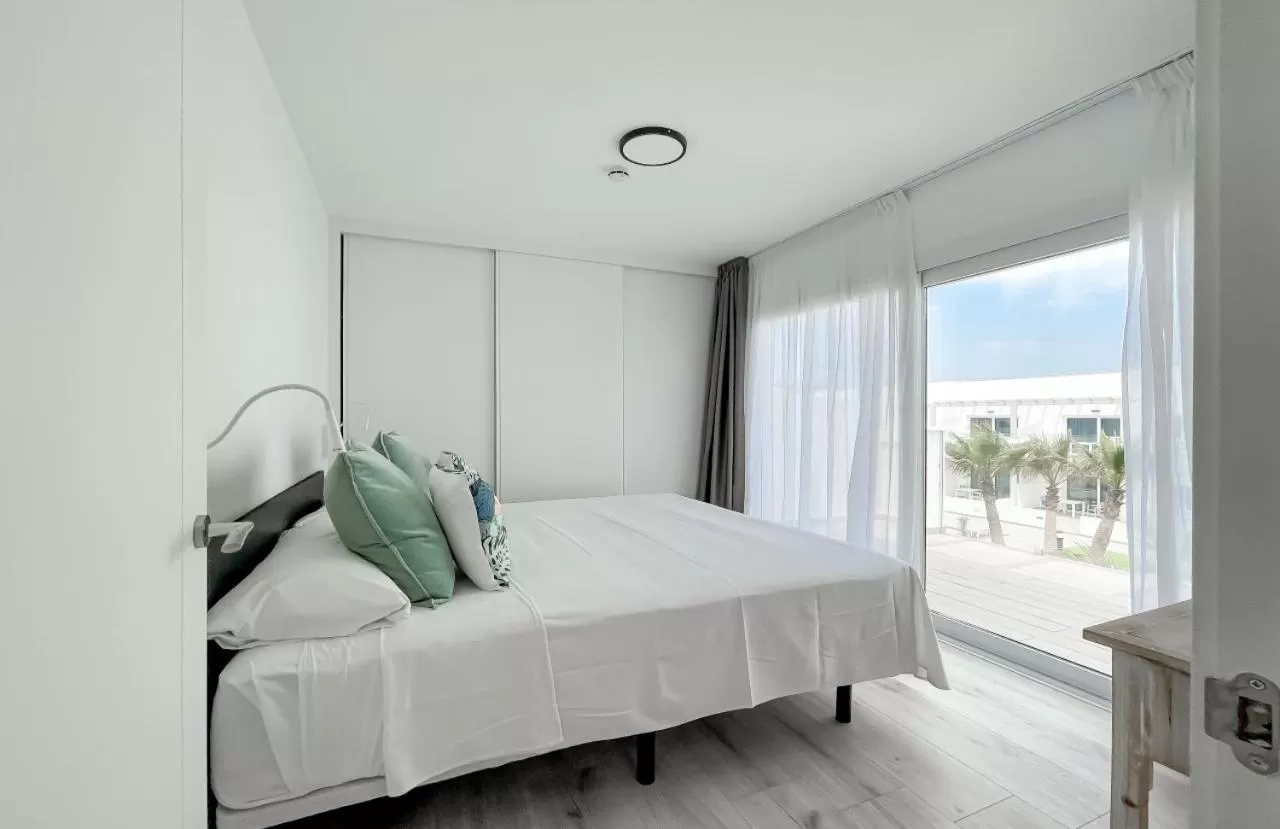 Bedroom, Bed in Island Home Fuerteventura