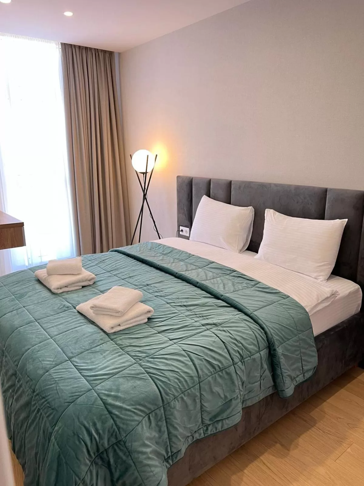 Bed in Aparthotel Holiday Lux Batumi