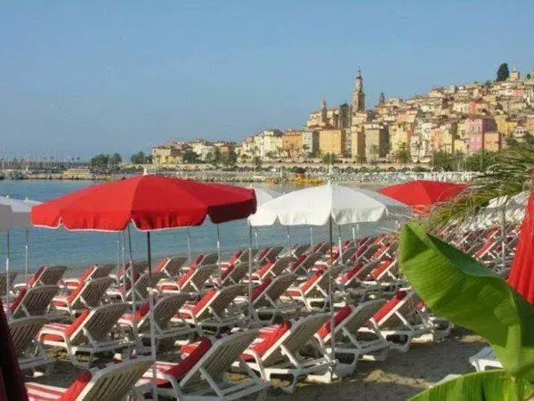 Beach in La Dolce Vita Hotel