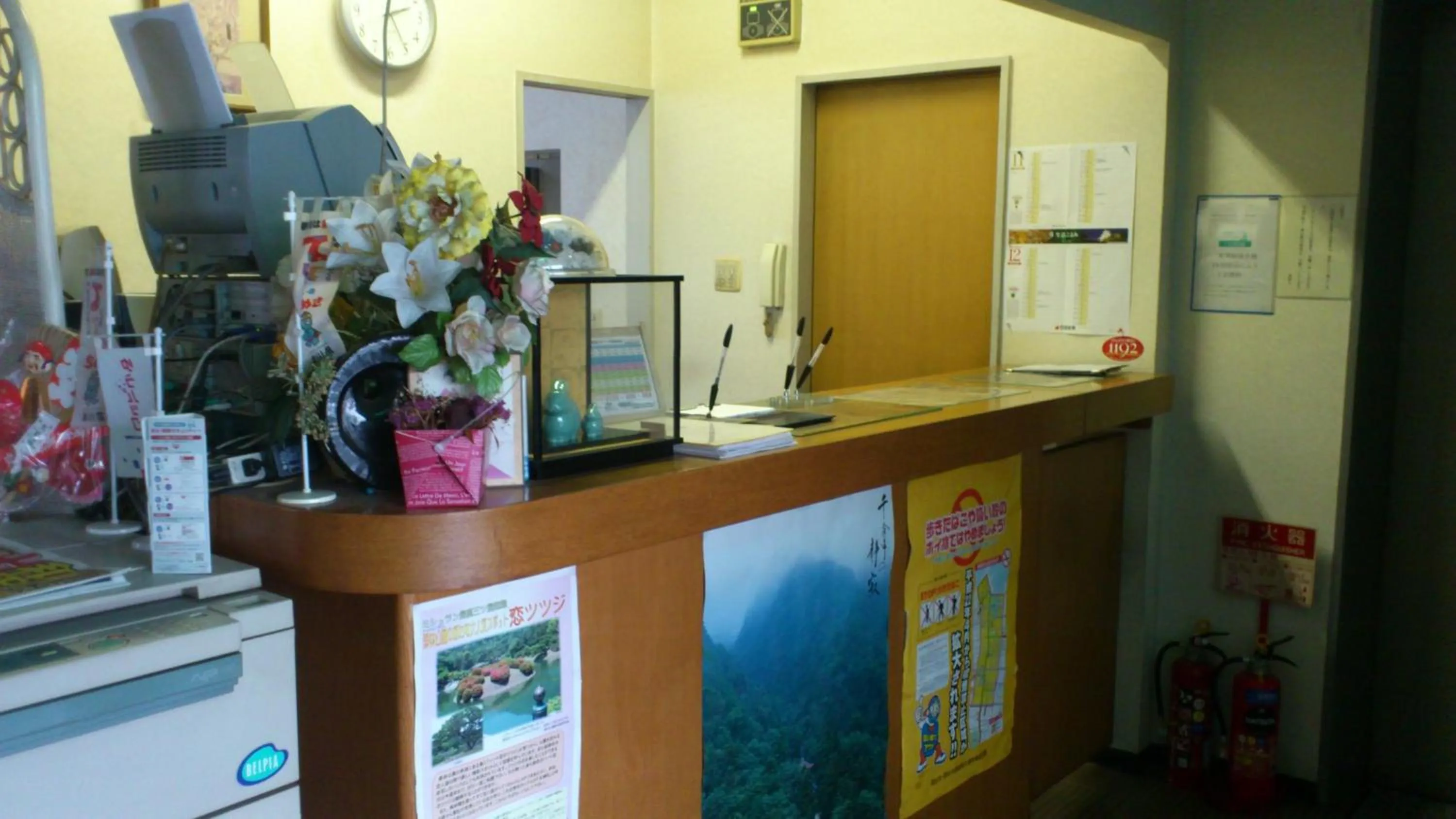 Lobby or reception in Business Hotel Chateau Est Takamatsu