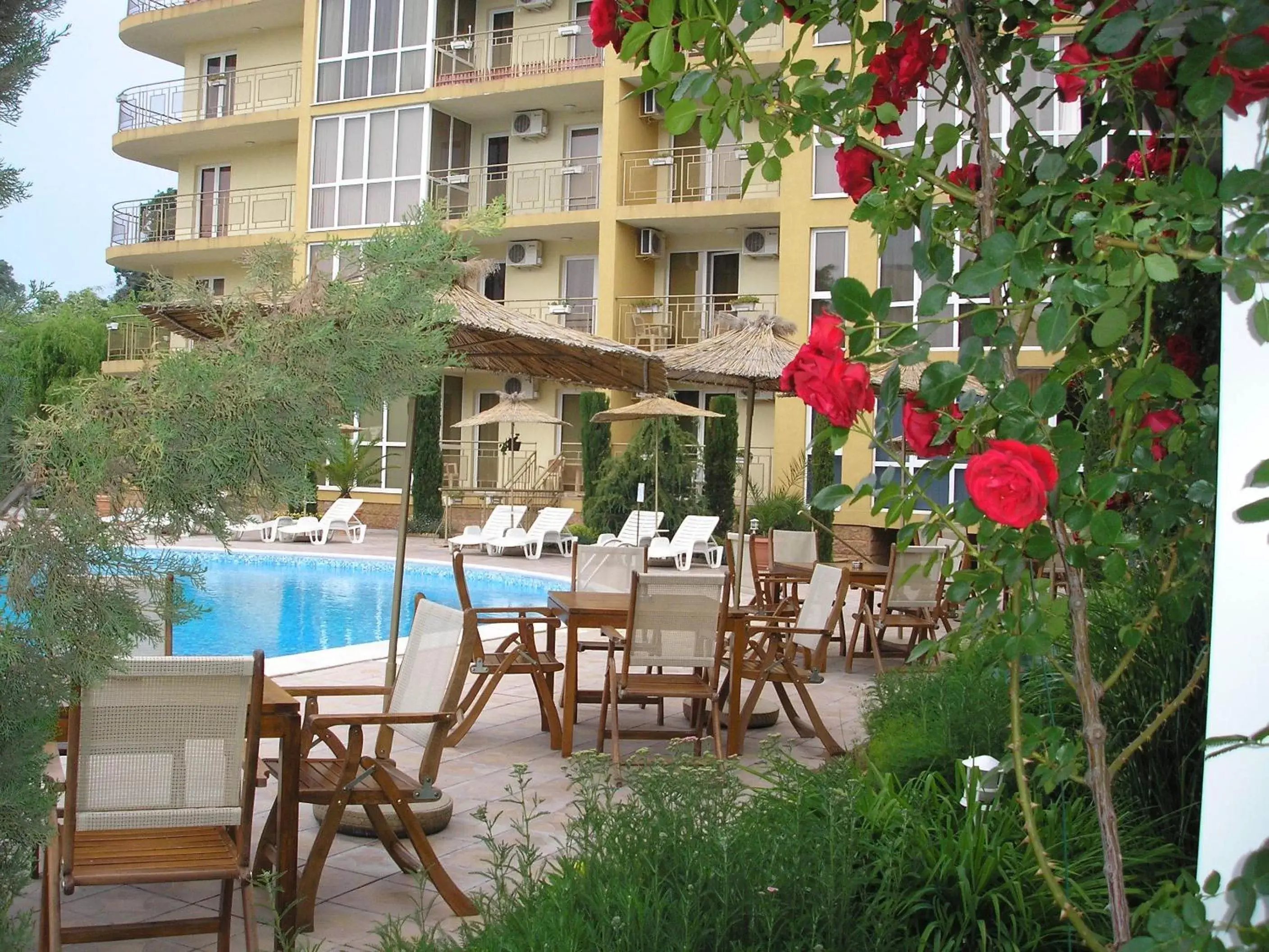 Patio, Swimming Pool in Joya Park Hotel