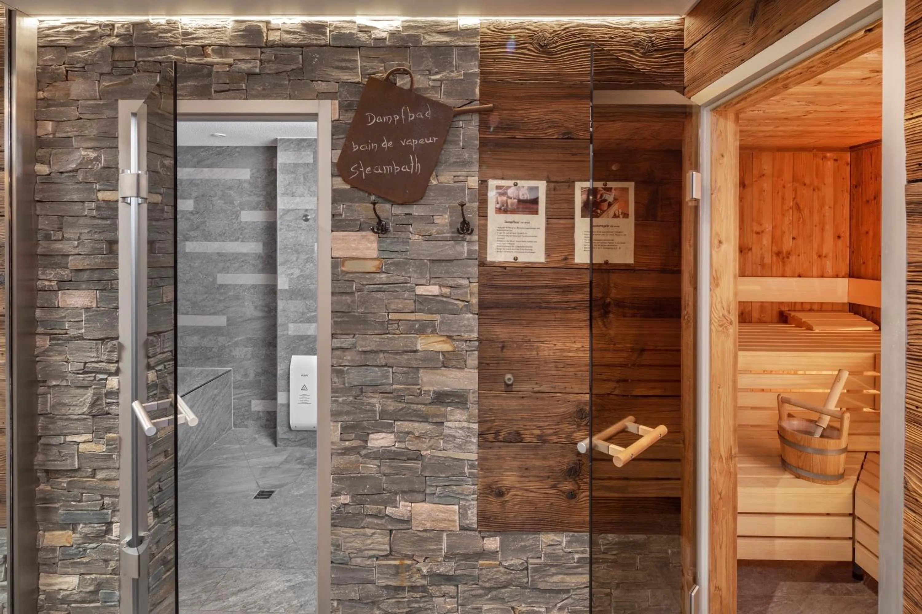 Sauna in Hotel Antika