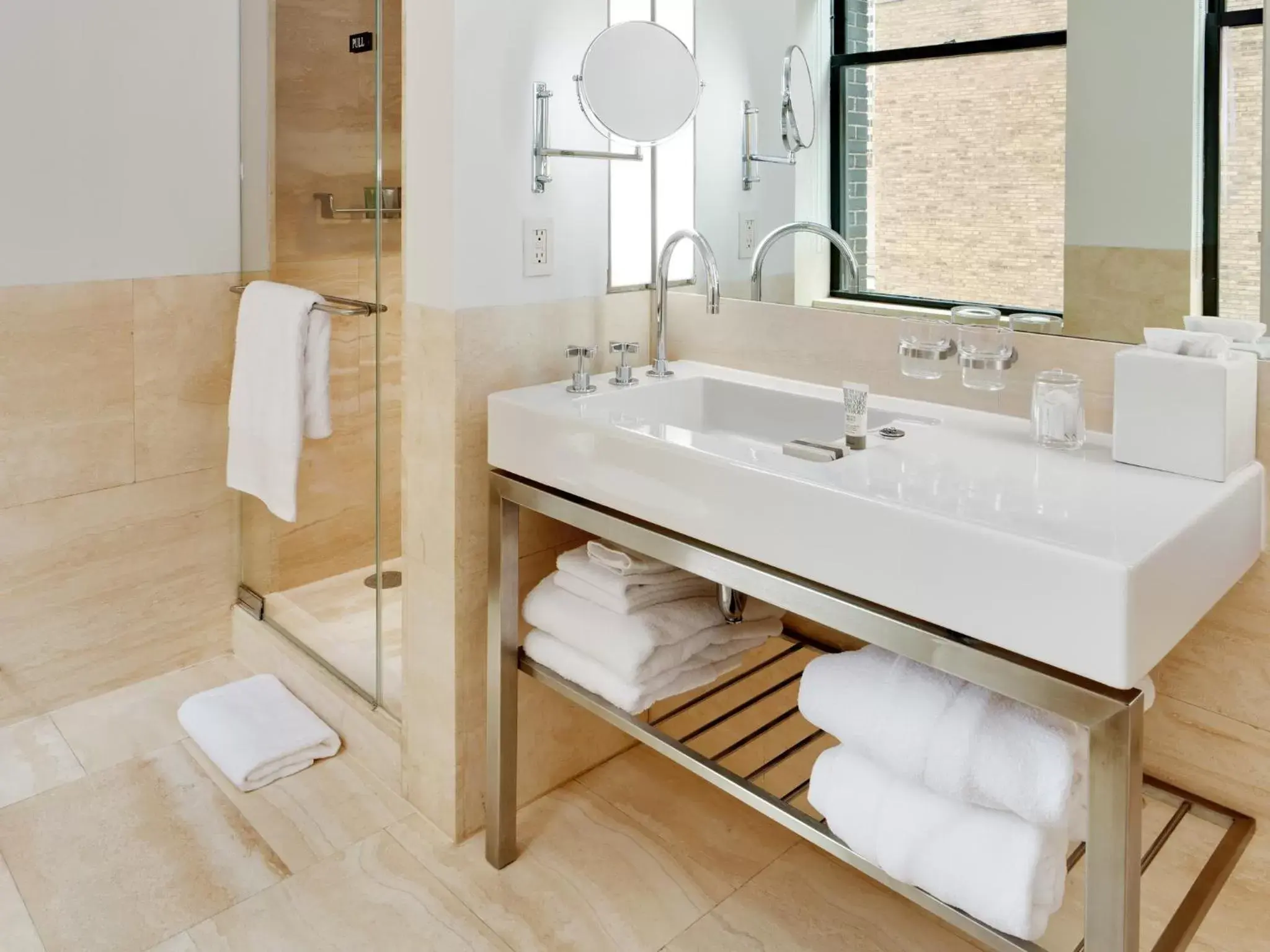 Bathroom in Bryant Park Hotel Bathroom in Bryant Park Hotel