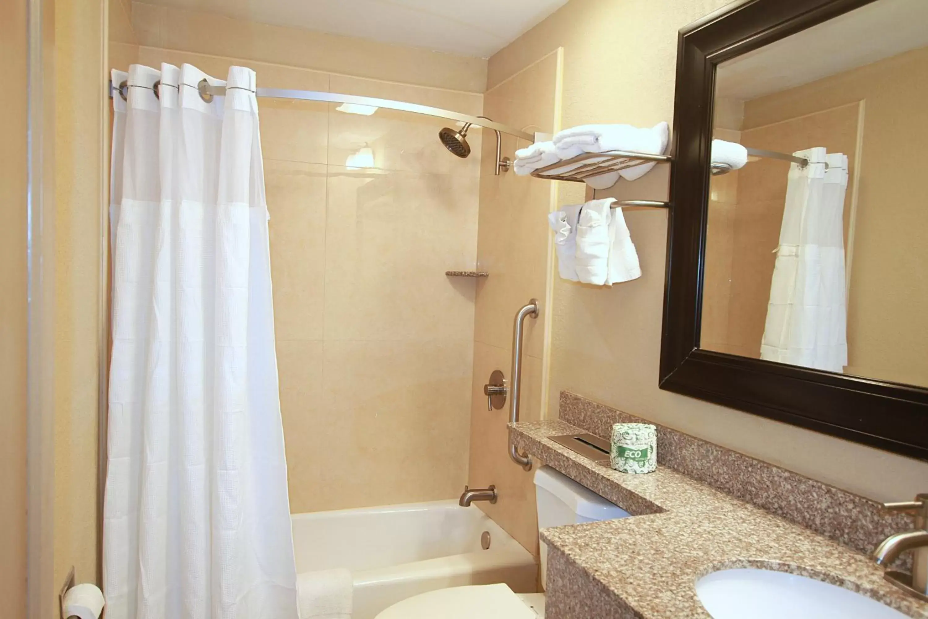 Bathroom in Travel Inn & Suites Flemington