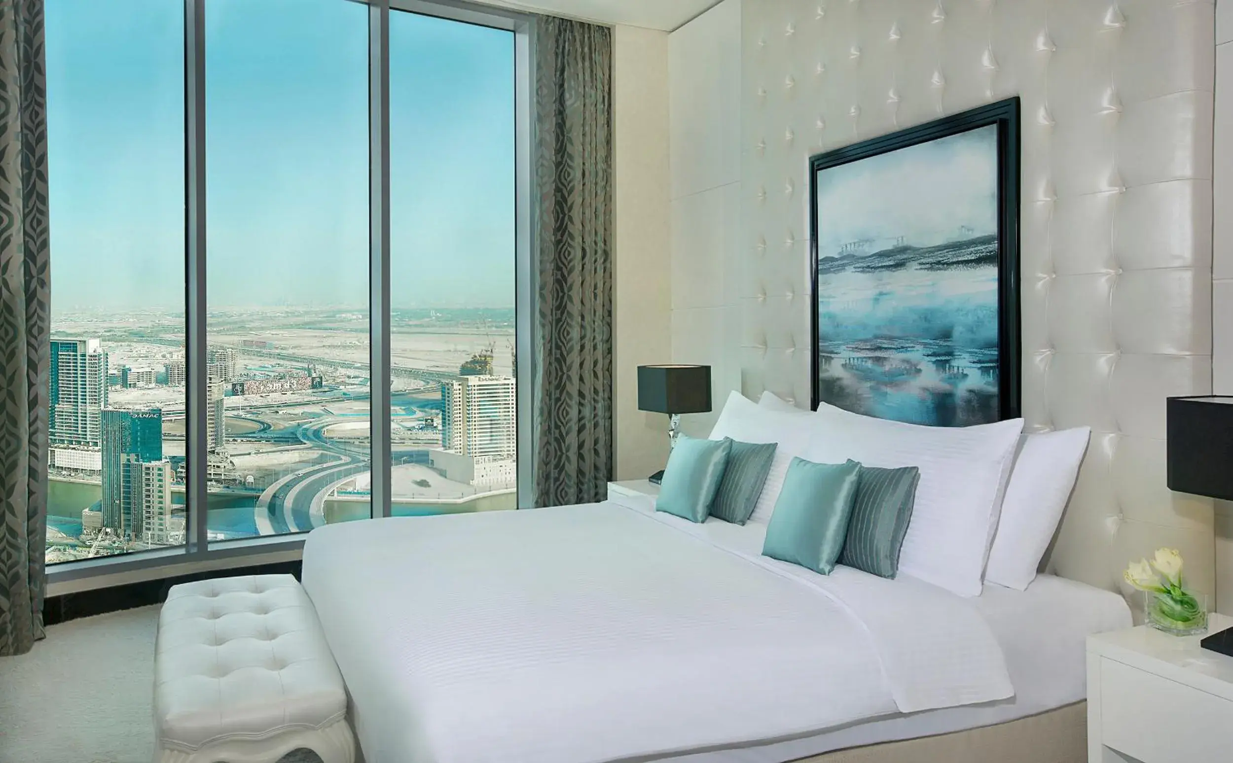 Bedroom, City View in Damac Maison Dubai Mall Street