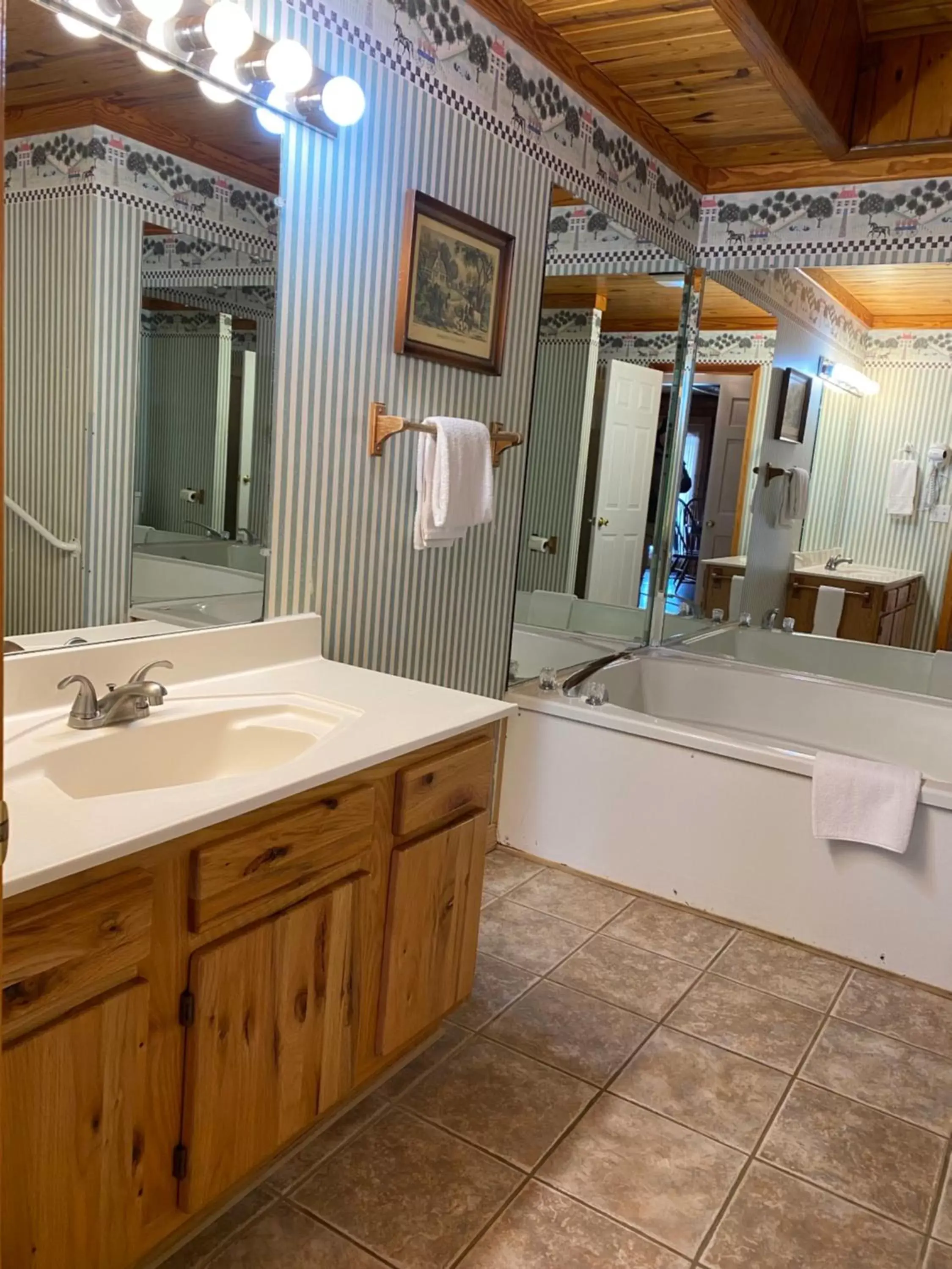 Bathroom in Crown Lake Resort & RV