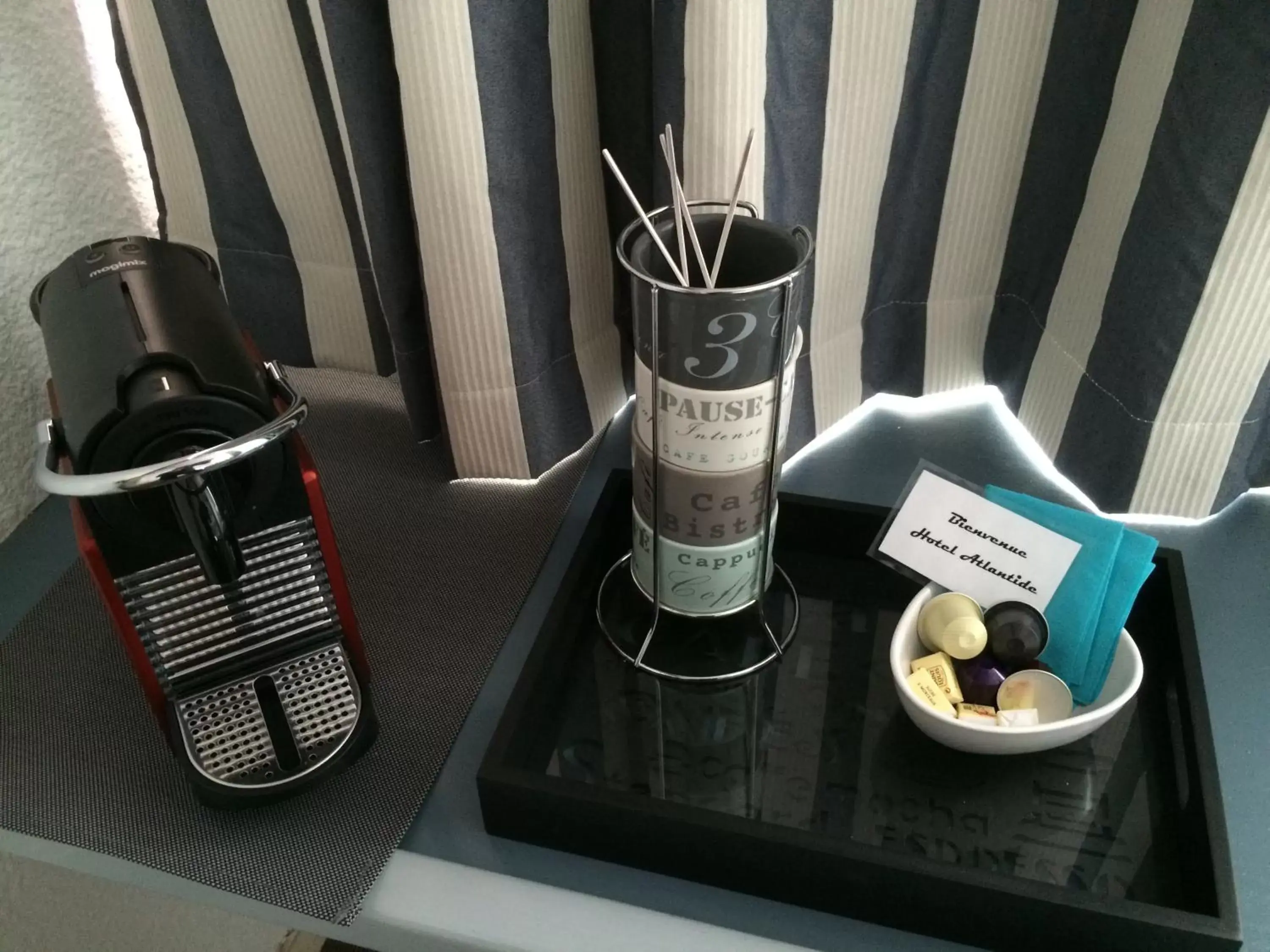 Coffee/tea facilities in Hotel Atlantide