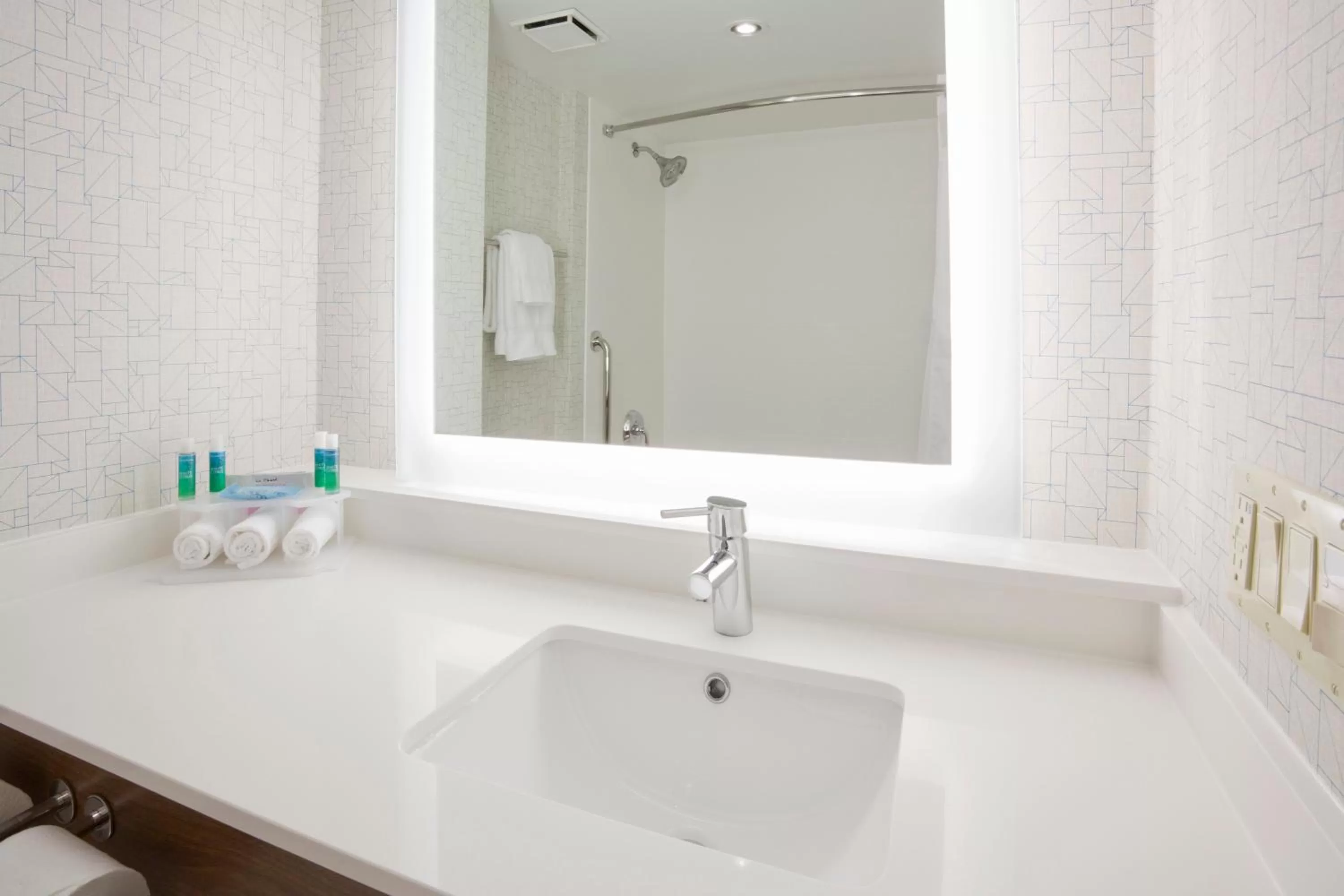 Bathroom in Holiday Inn Express Roseville-St. Paul by IHG