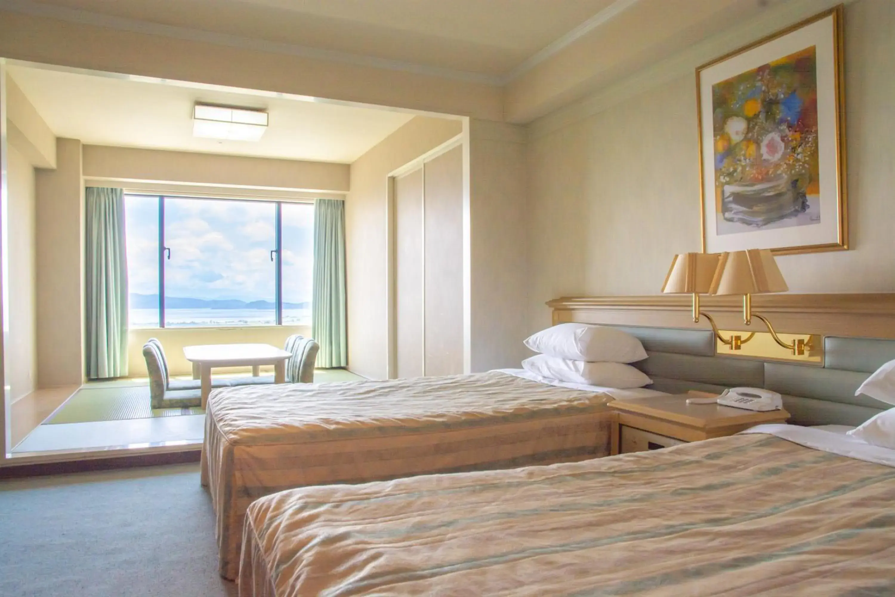 Bedroom, Bed in Hotel Listel Inawashiro Wing Tower Bedroom, Bed in Hotel Listel Inawashiro Wing Tower