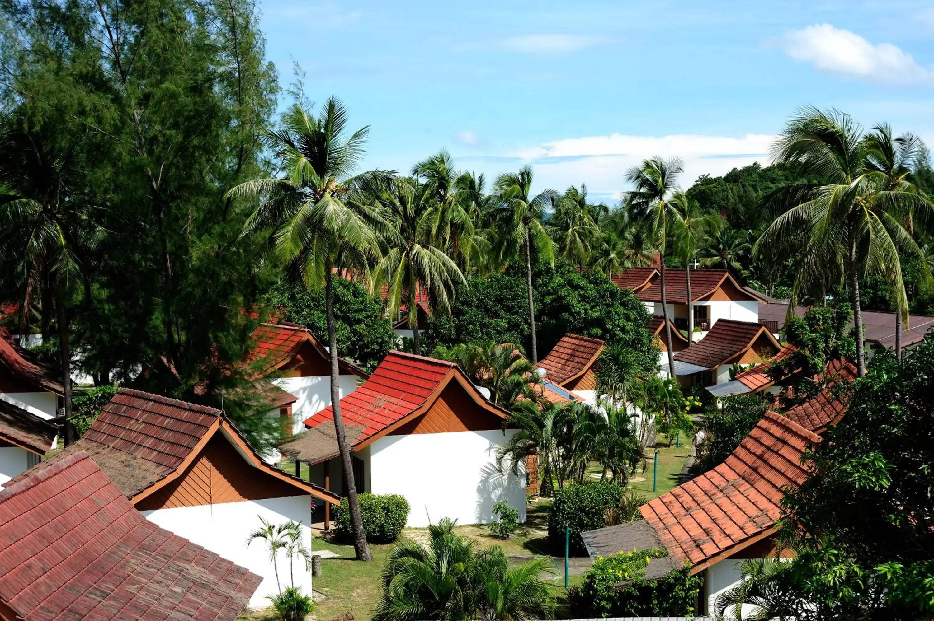Bird's eye view in Frangipani Langkawi Resort Bird's eye view in Frangipani Langkawi Resort