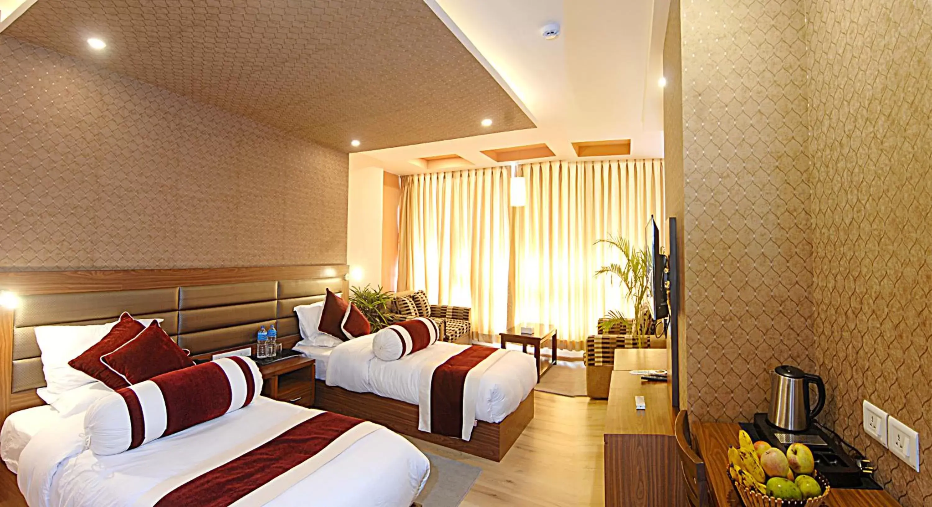 Photo of the whole room, Room Photo in The Address Kathmandu Hotel