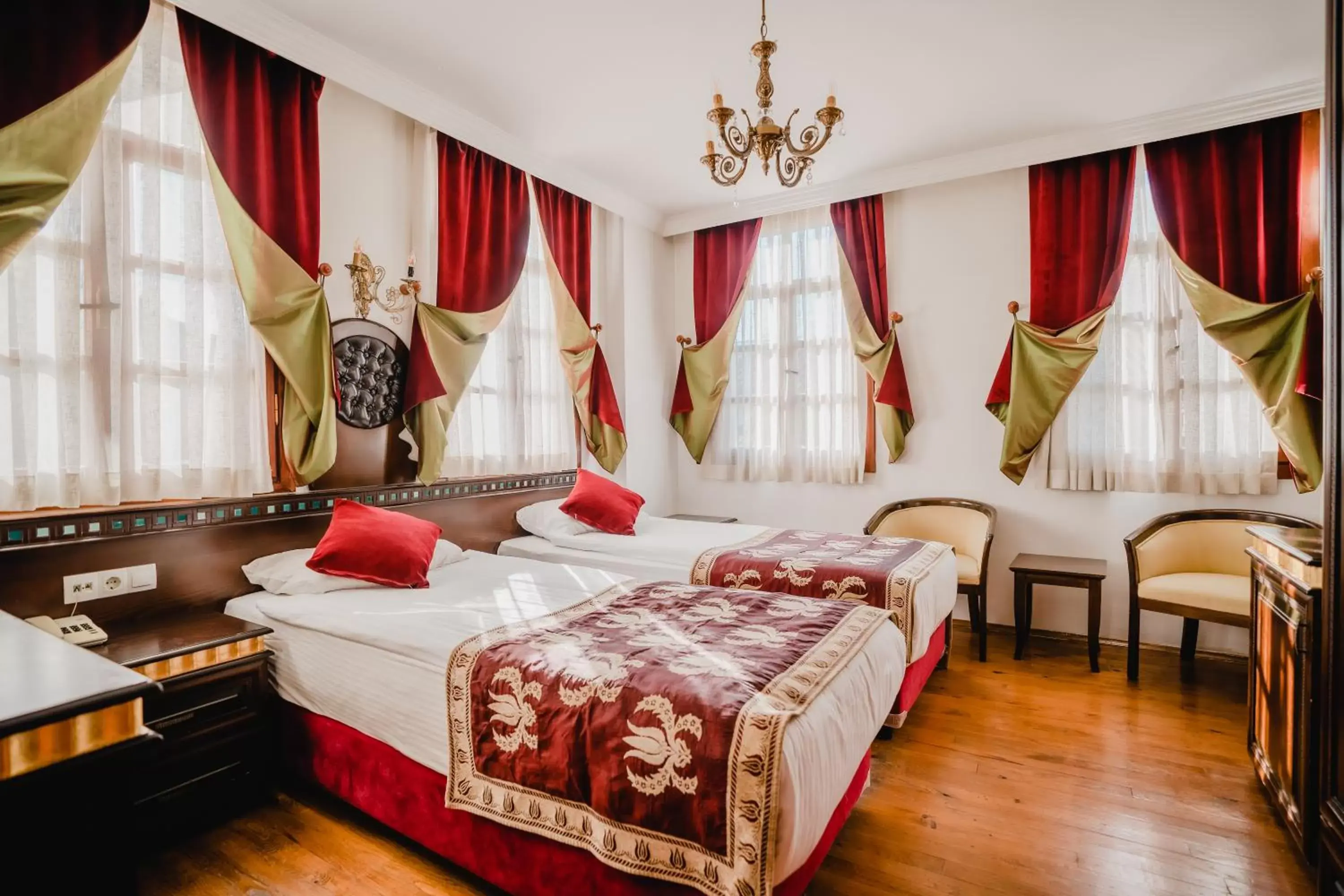 Bed in Mediterra Art Hotel Antalya