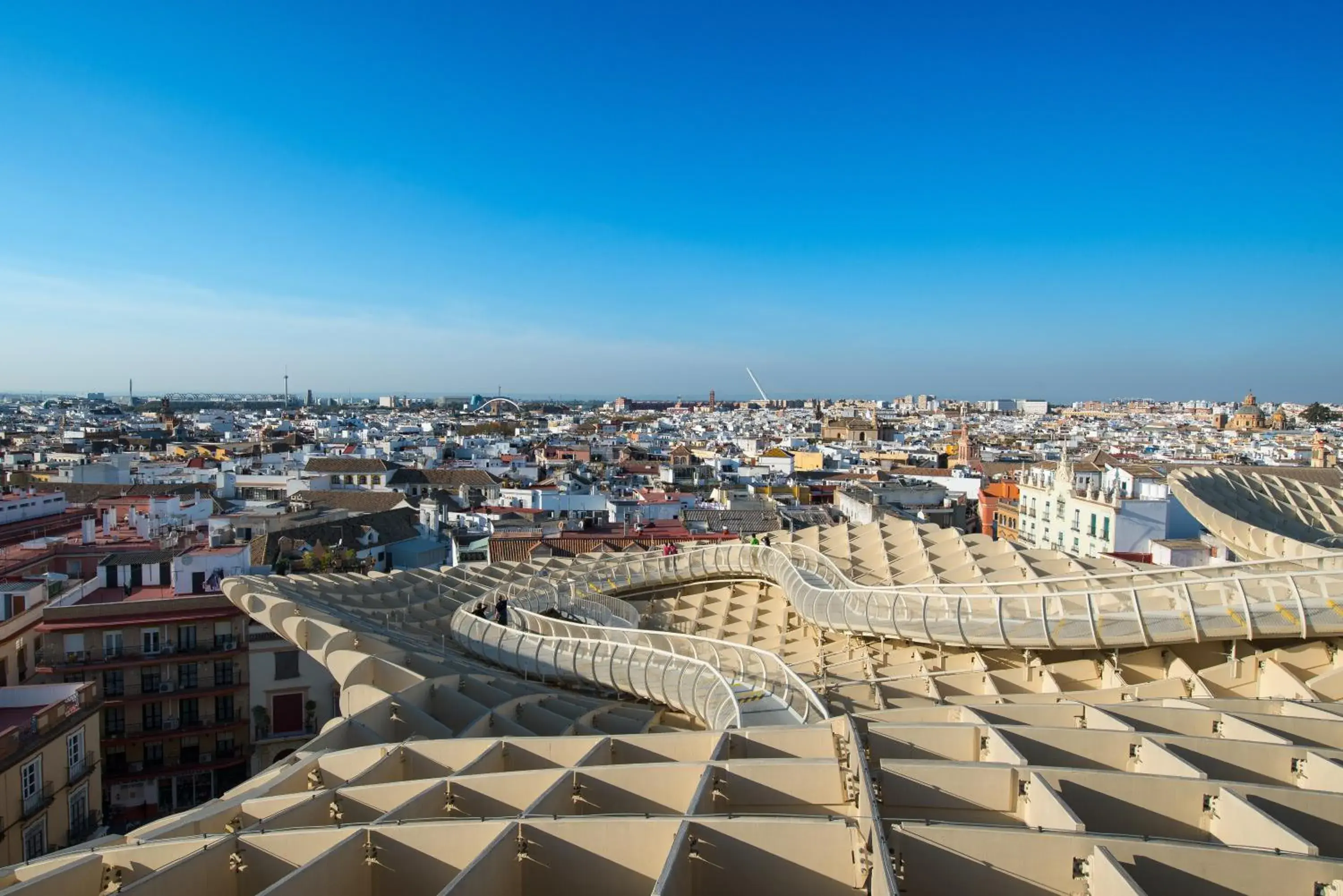 Bird's eye view in Hotel Derby Sevilla