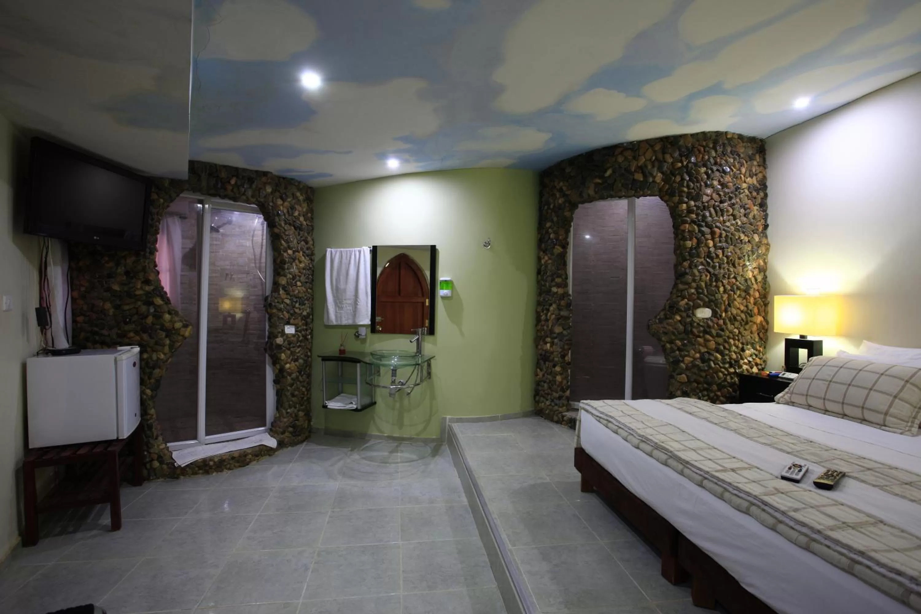 Photo of the whole room, Bed in Eco-Hotel Villa Elina