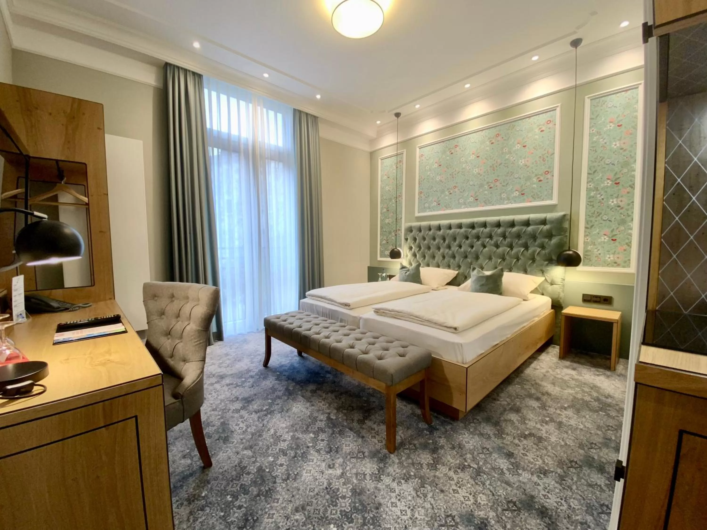 Bed in Hotel West an der Bockenheimer Warte