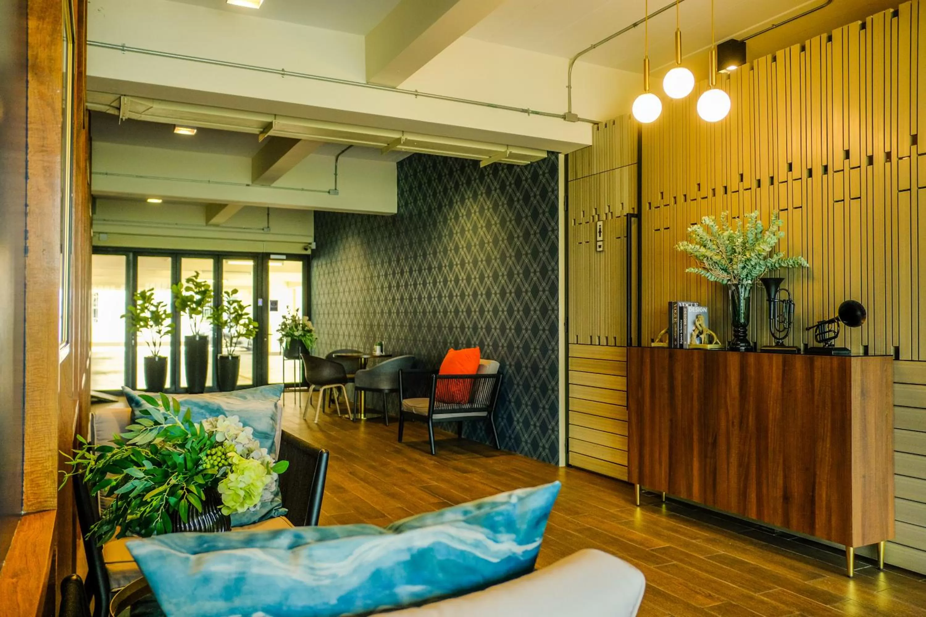 Seating area in U Sabai Hotel Bangkok