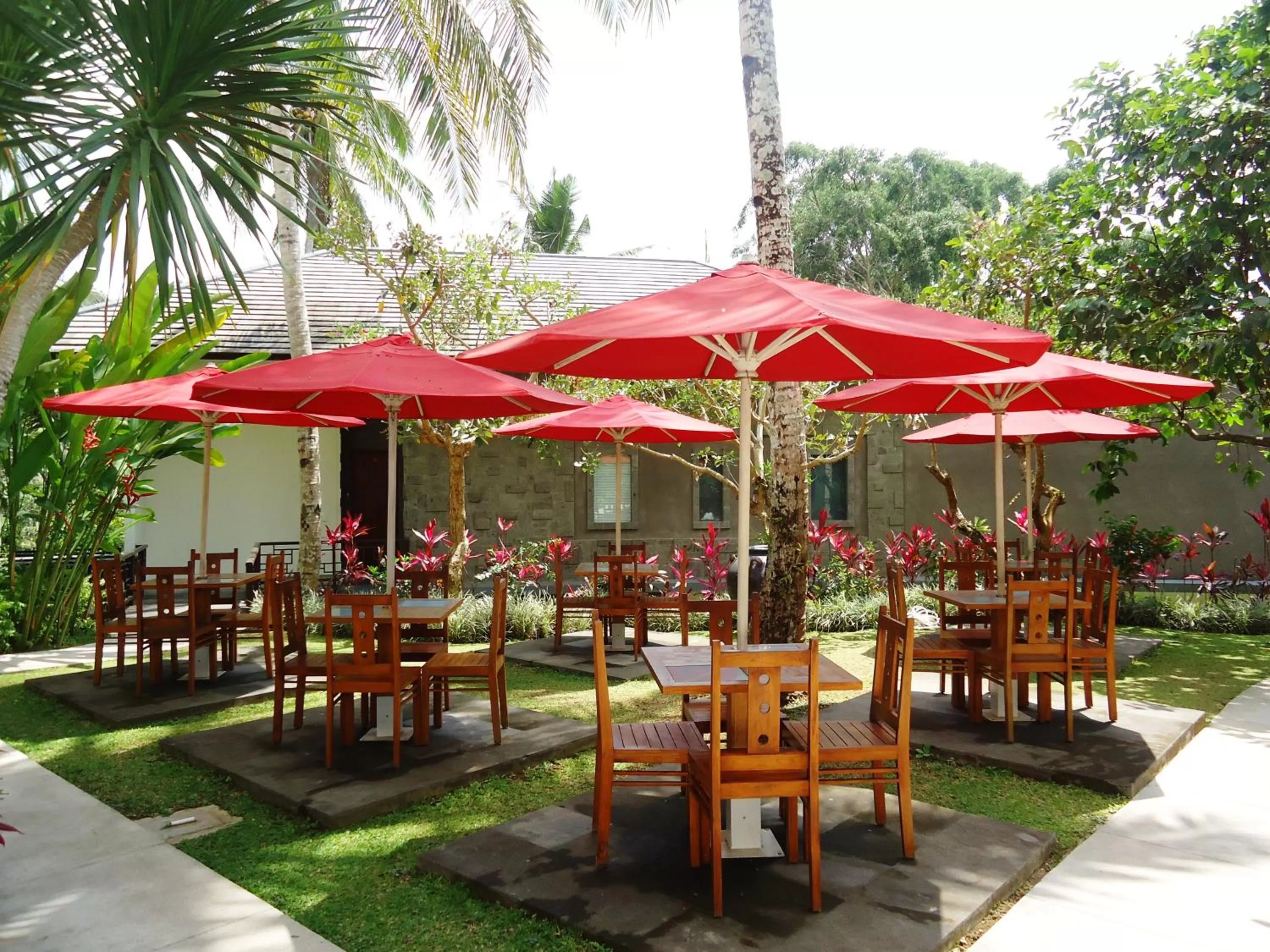 Patio in Labak River Hotel by EPS