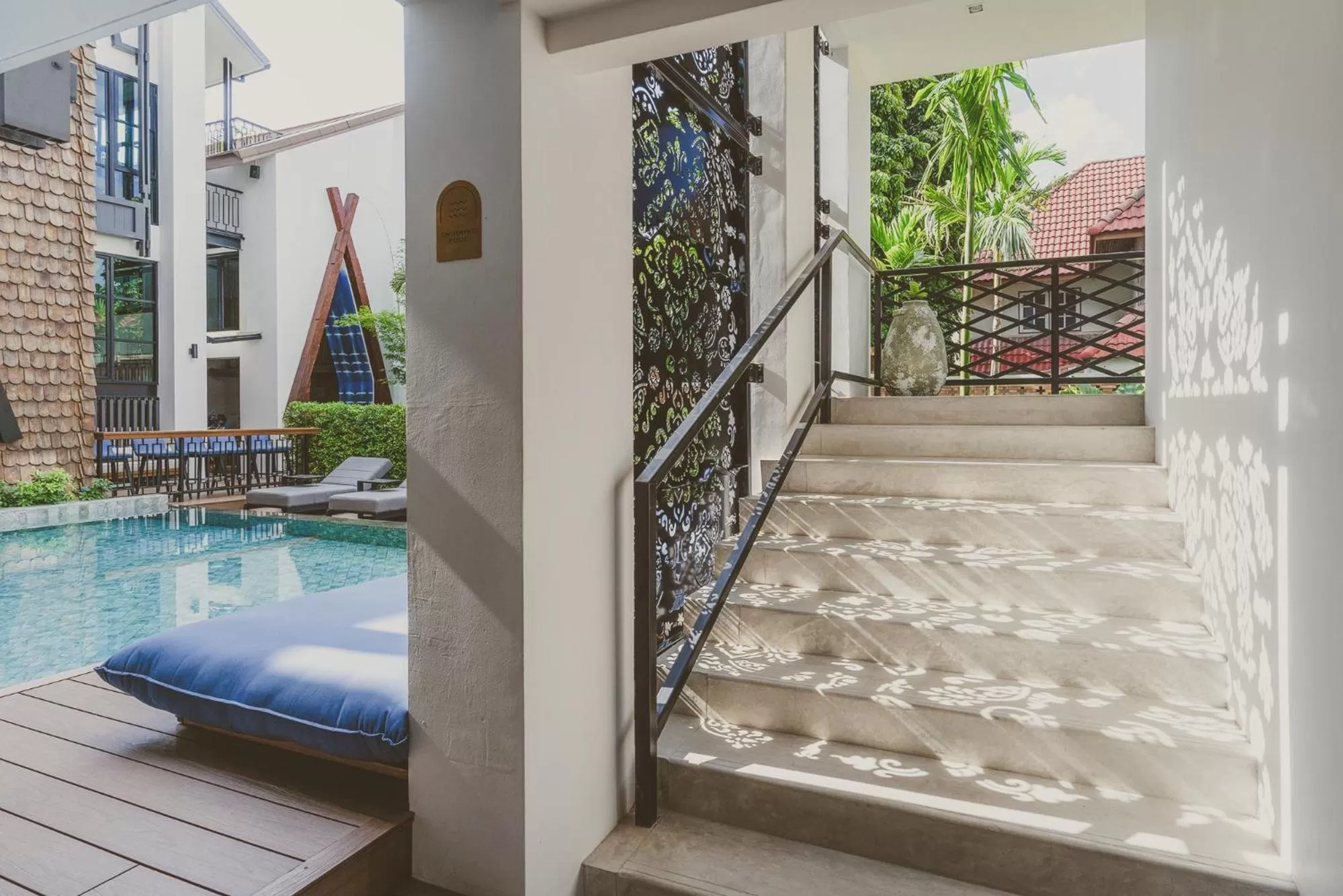 Garden view in THEE Vijit Lanna by TH District