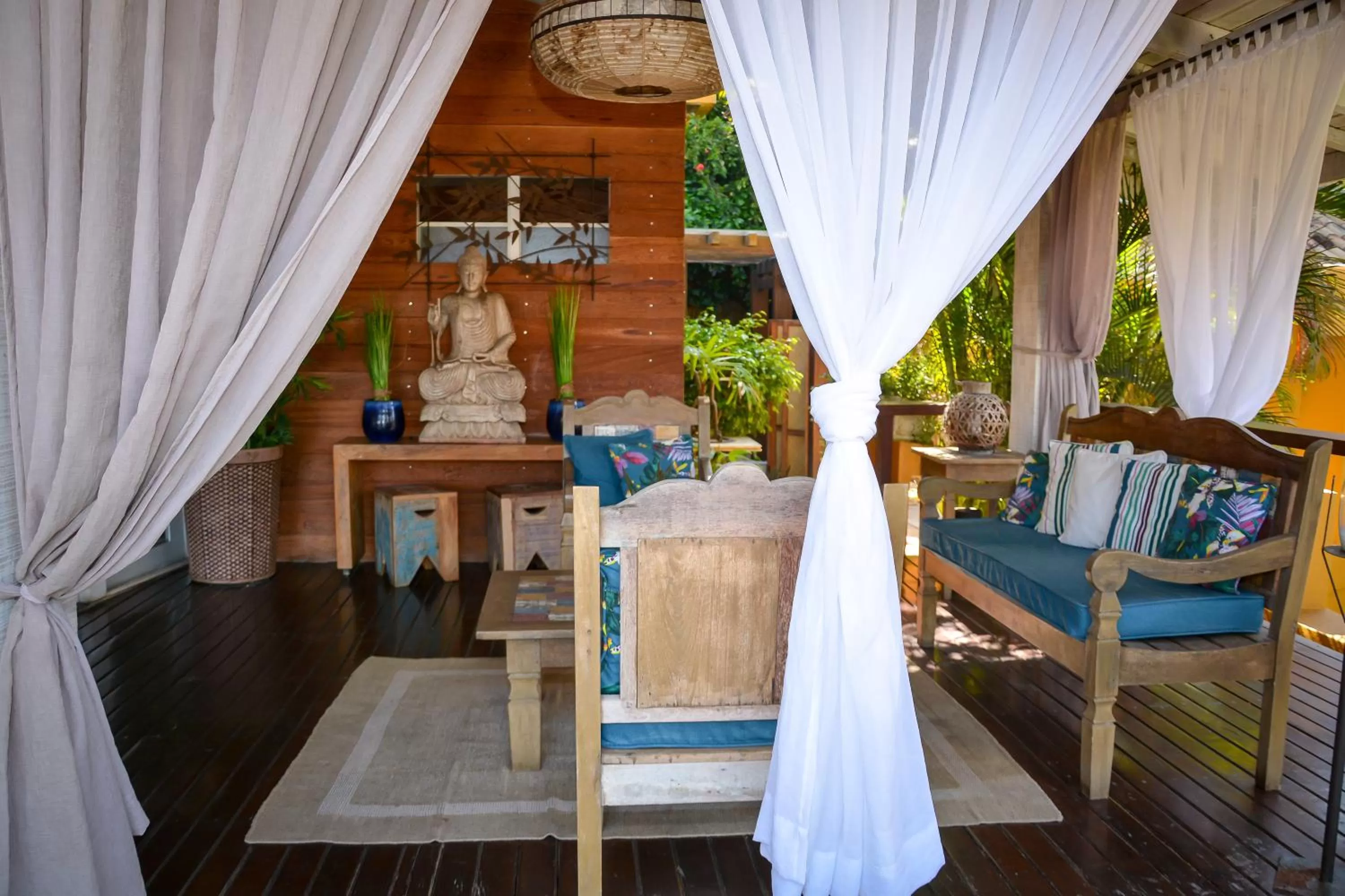 Patio in Bahiamarela Boutique Hotel & SPA