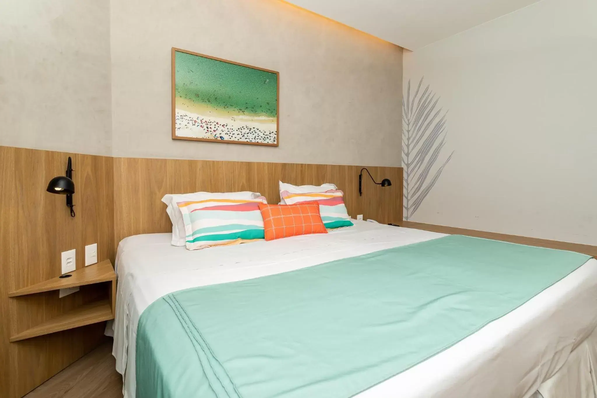 Bed in Mar Ipanema Hotel