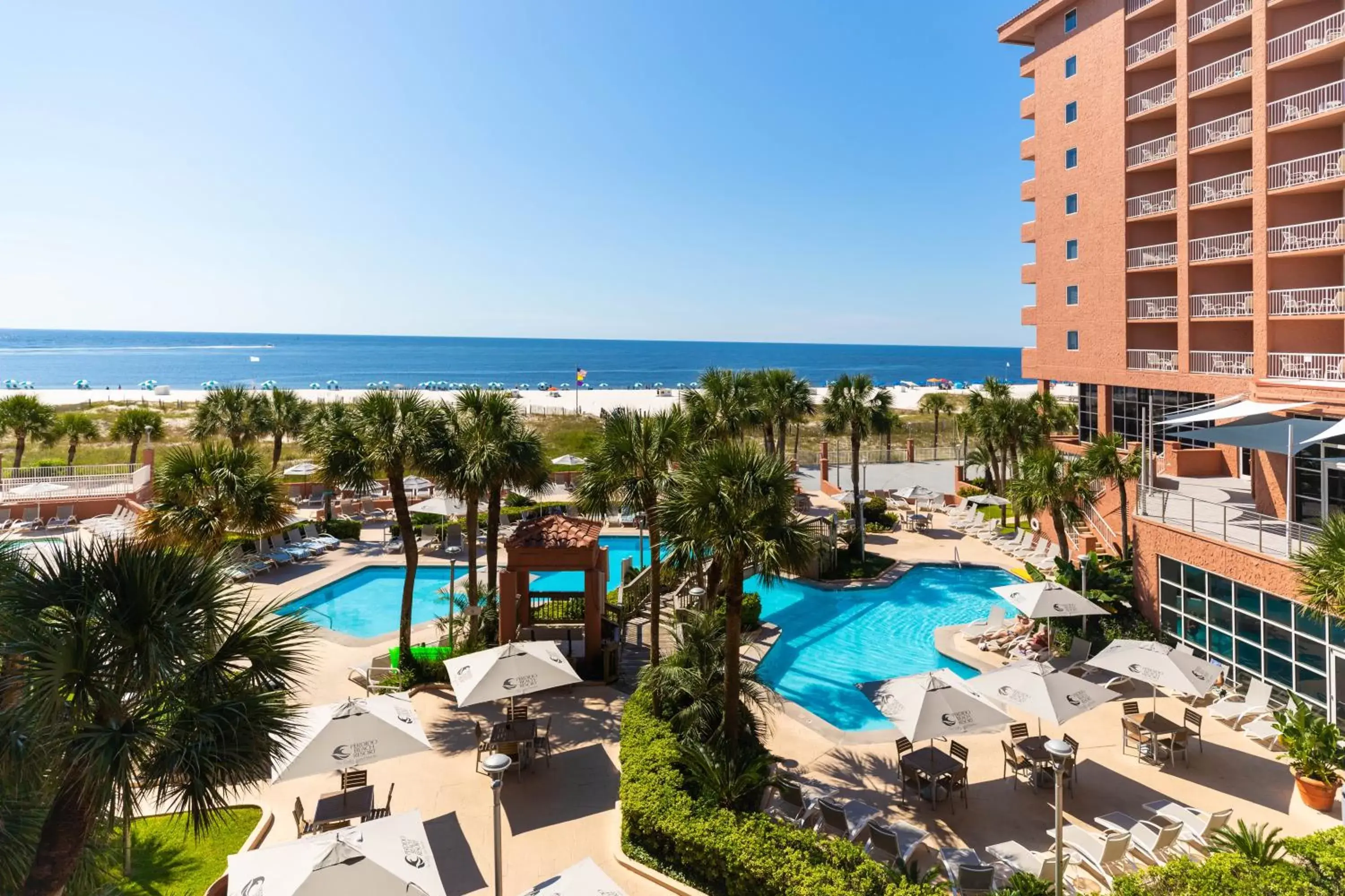 Pool View in Perdido Beach Resort