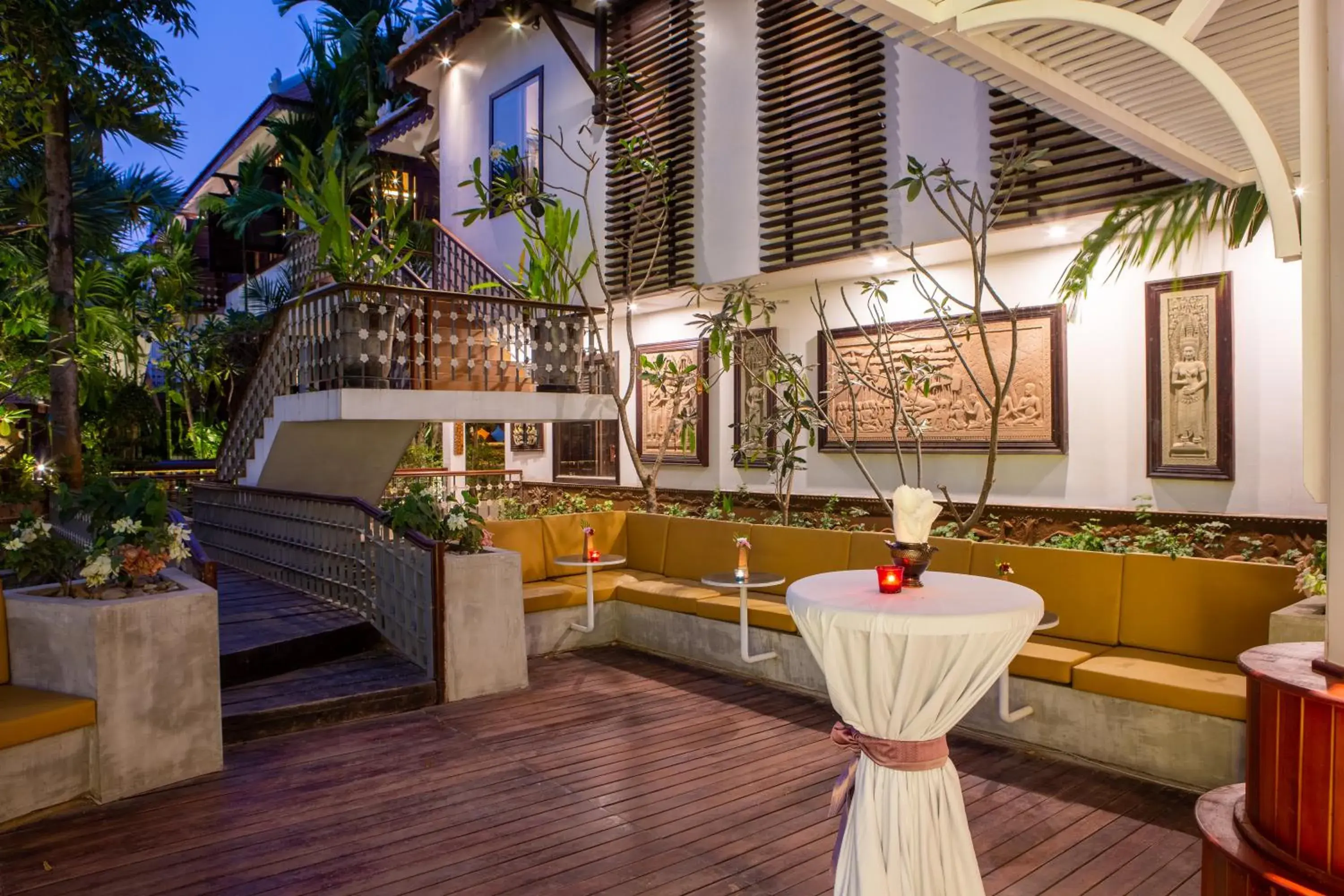 Seating area in Montra Nivesha Residence