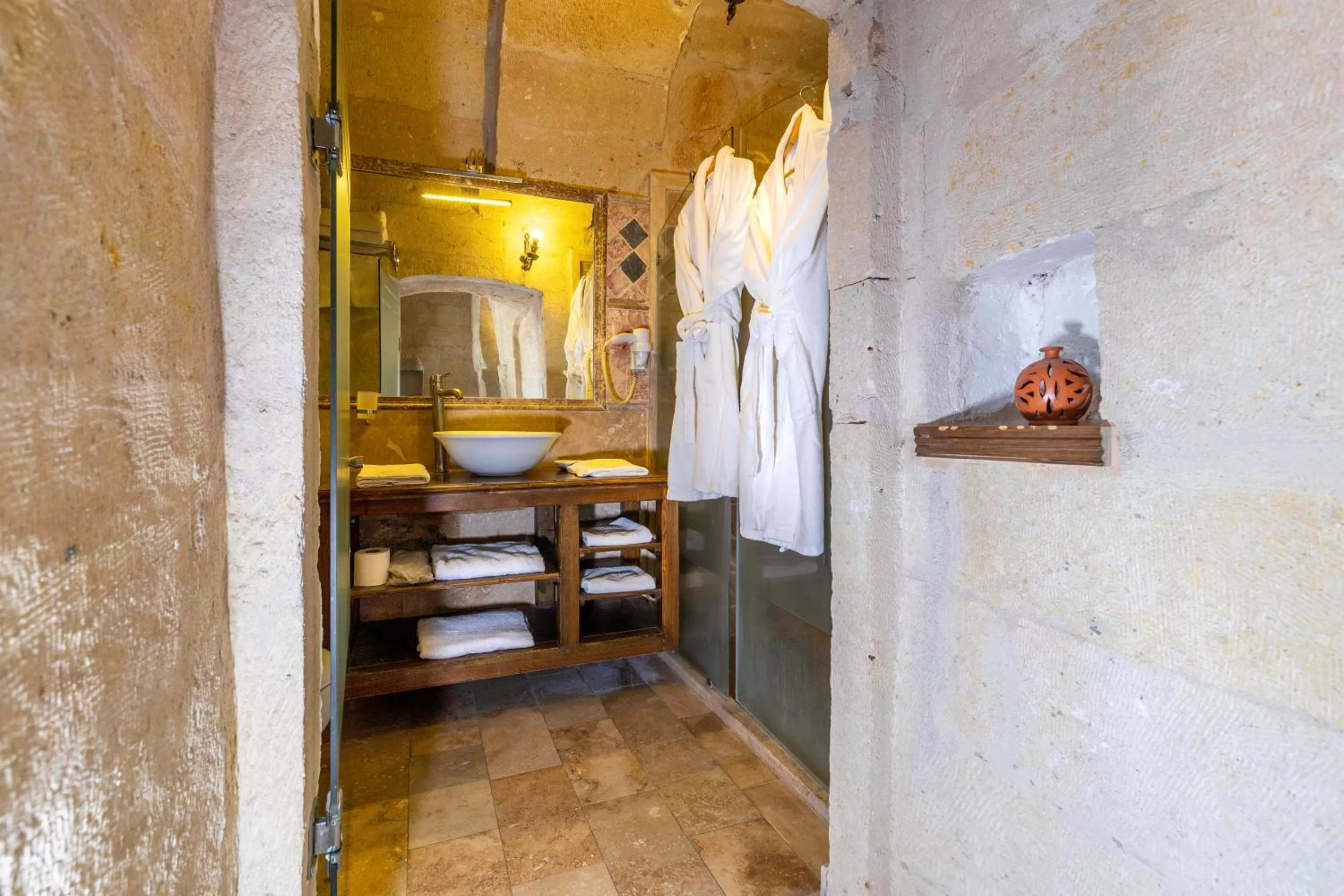Bathroom in Adora Cave Suites -