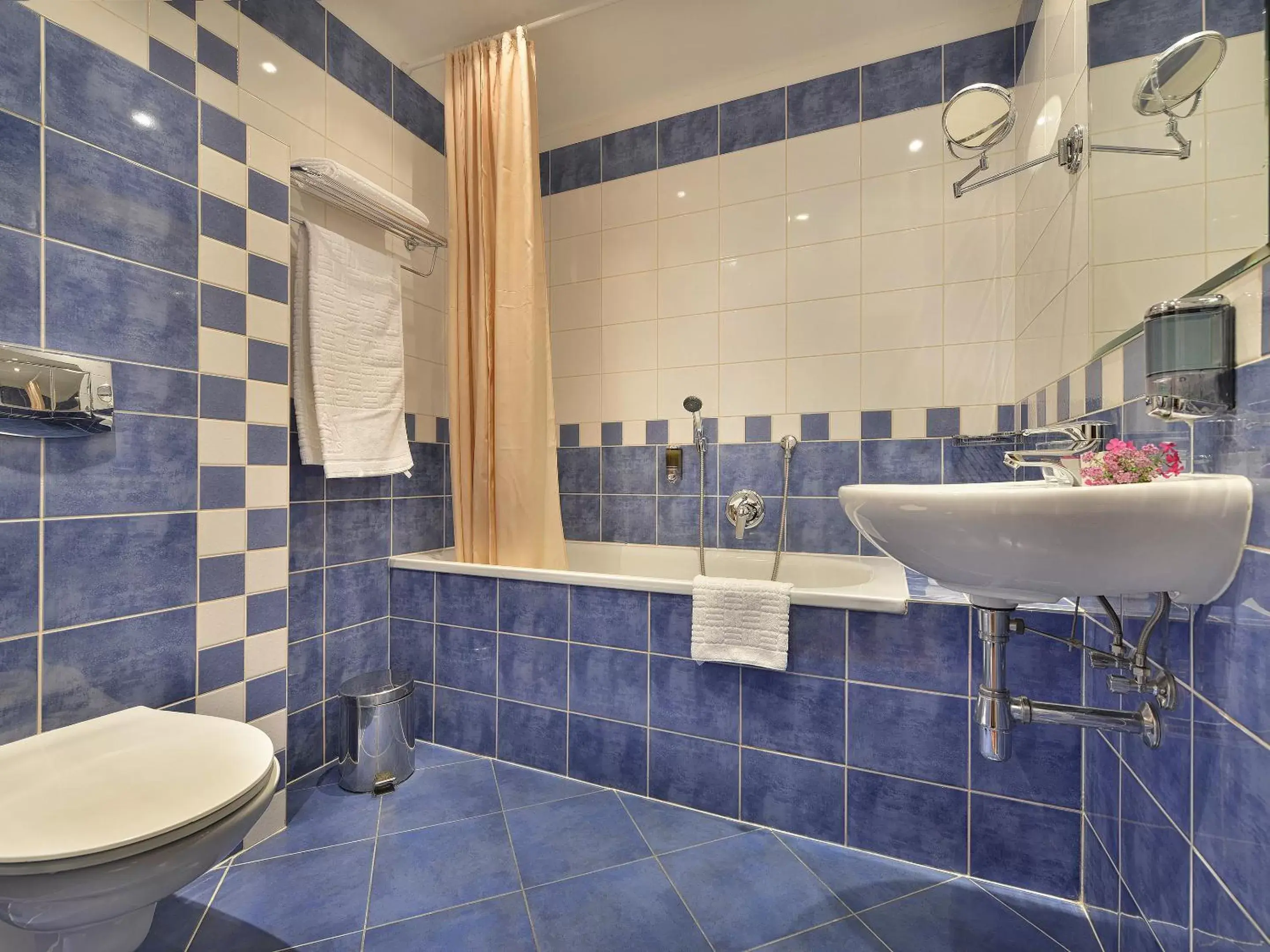 Bathroom in EA Hotel Jeleni Dvur Prague Castle