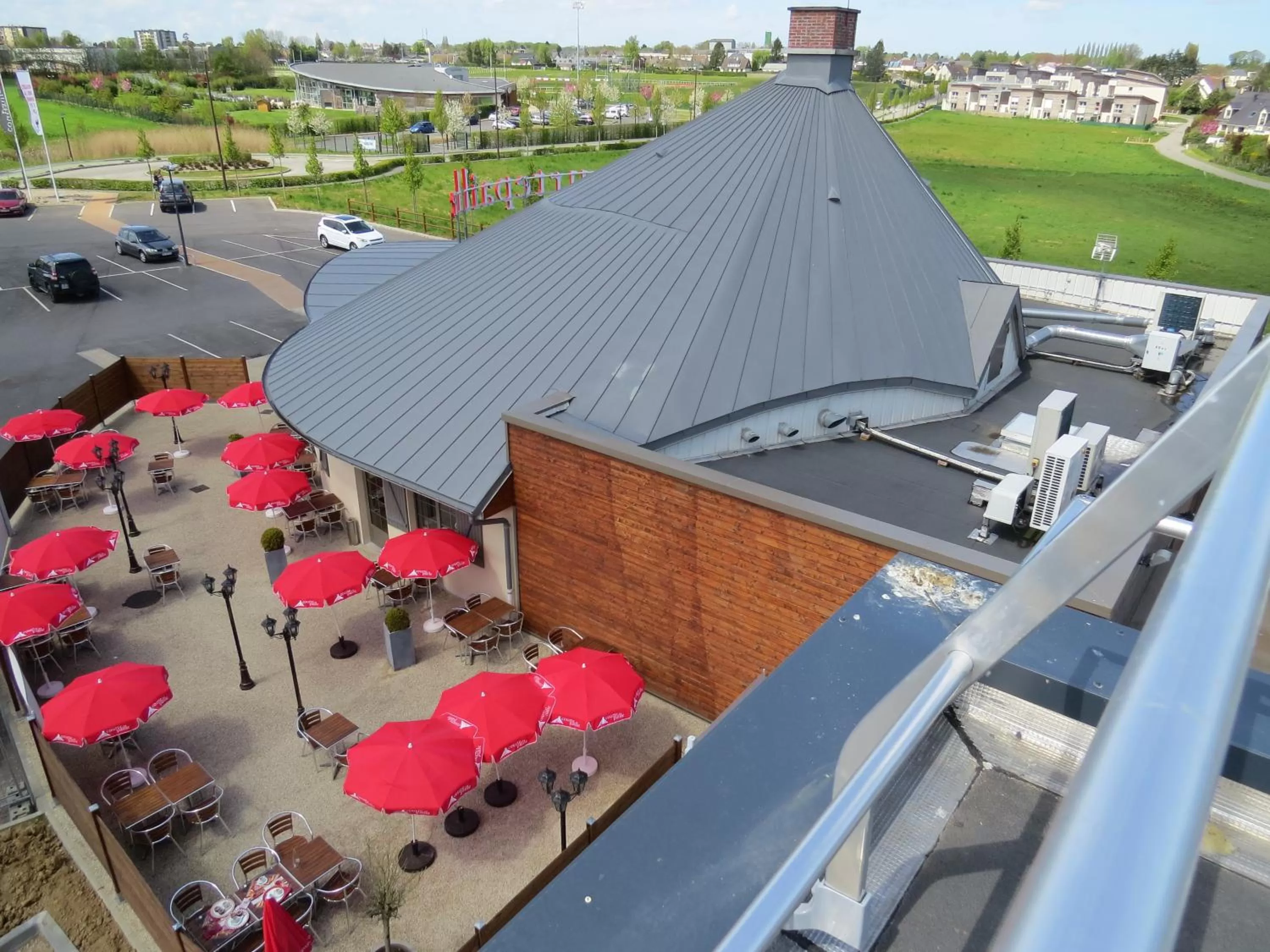 Bird's eye view in B&B HOTEL Yvetot