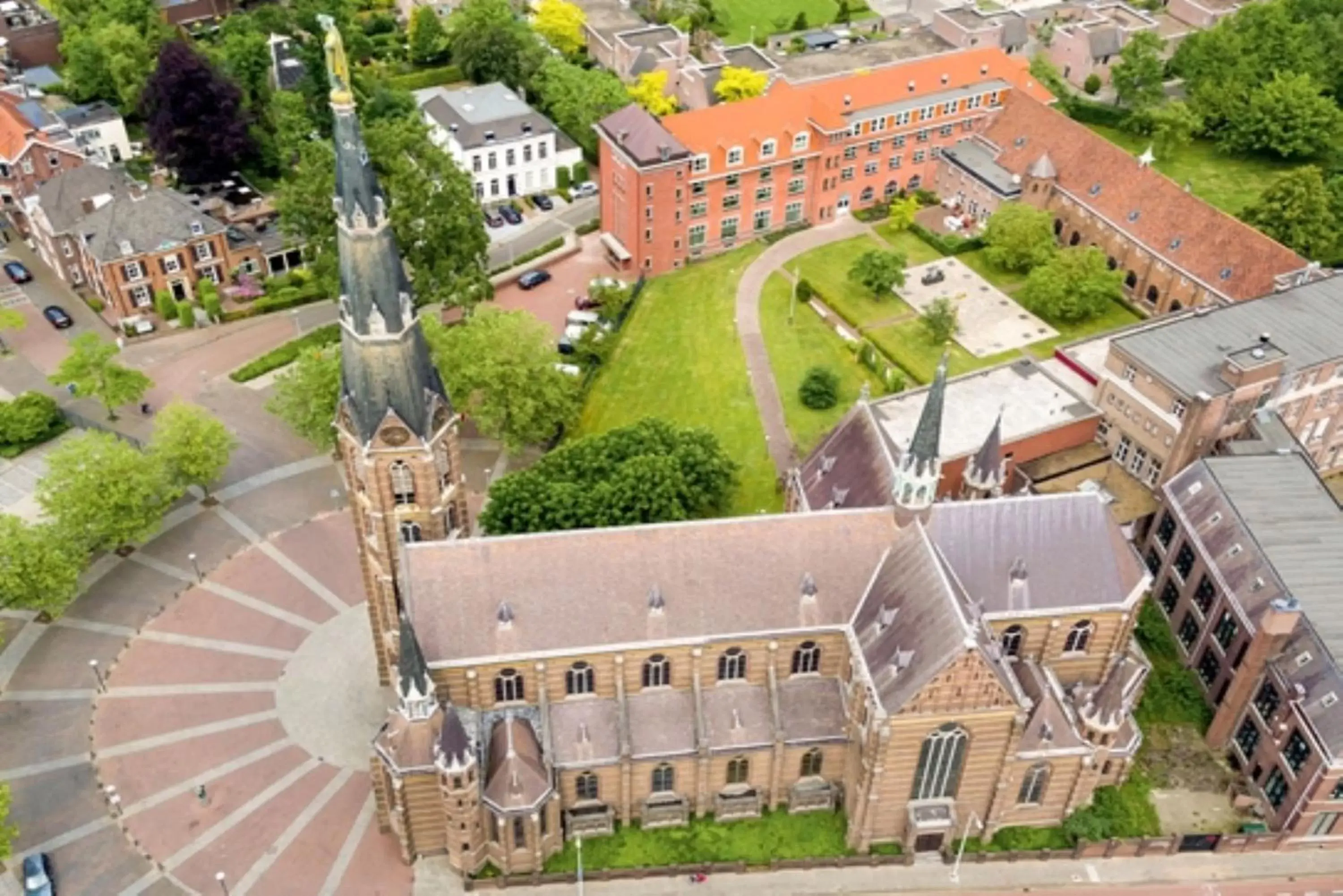 Bird's eye view, Bird's-eye View in Hotel Mariënhage