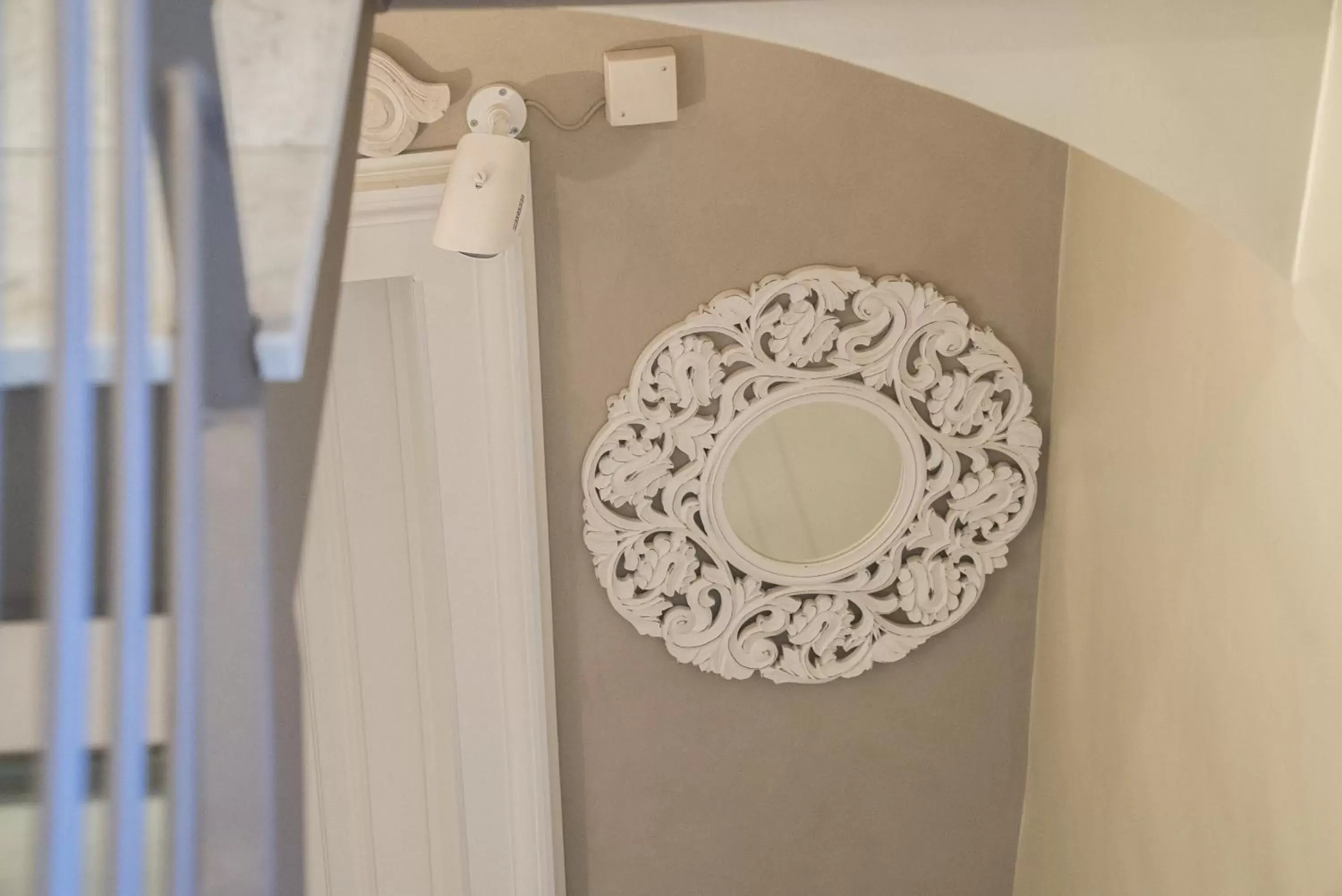 Decorative detail, Bathroom in RossoCorallo B&B