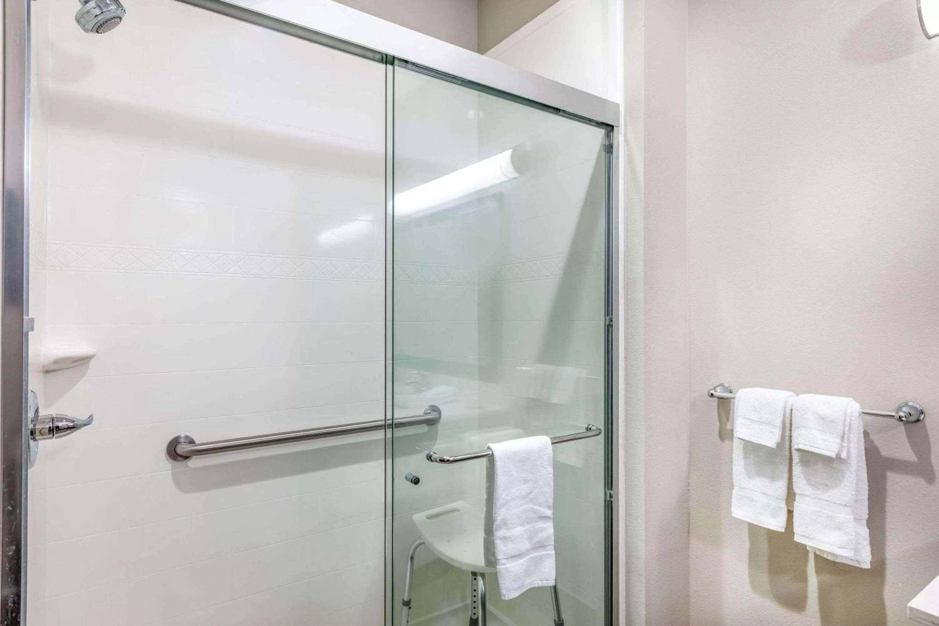 Shower in La Quinta by Wyndham Claremore