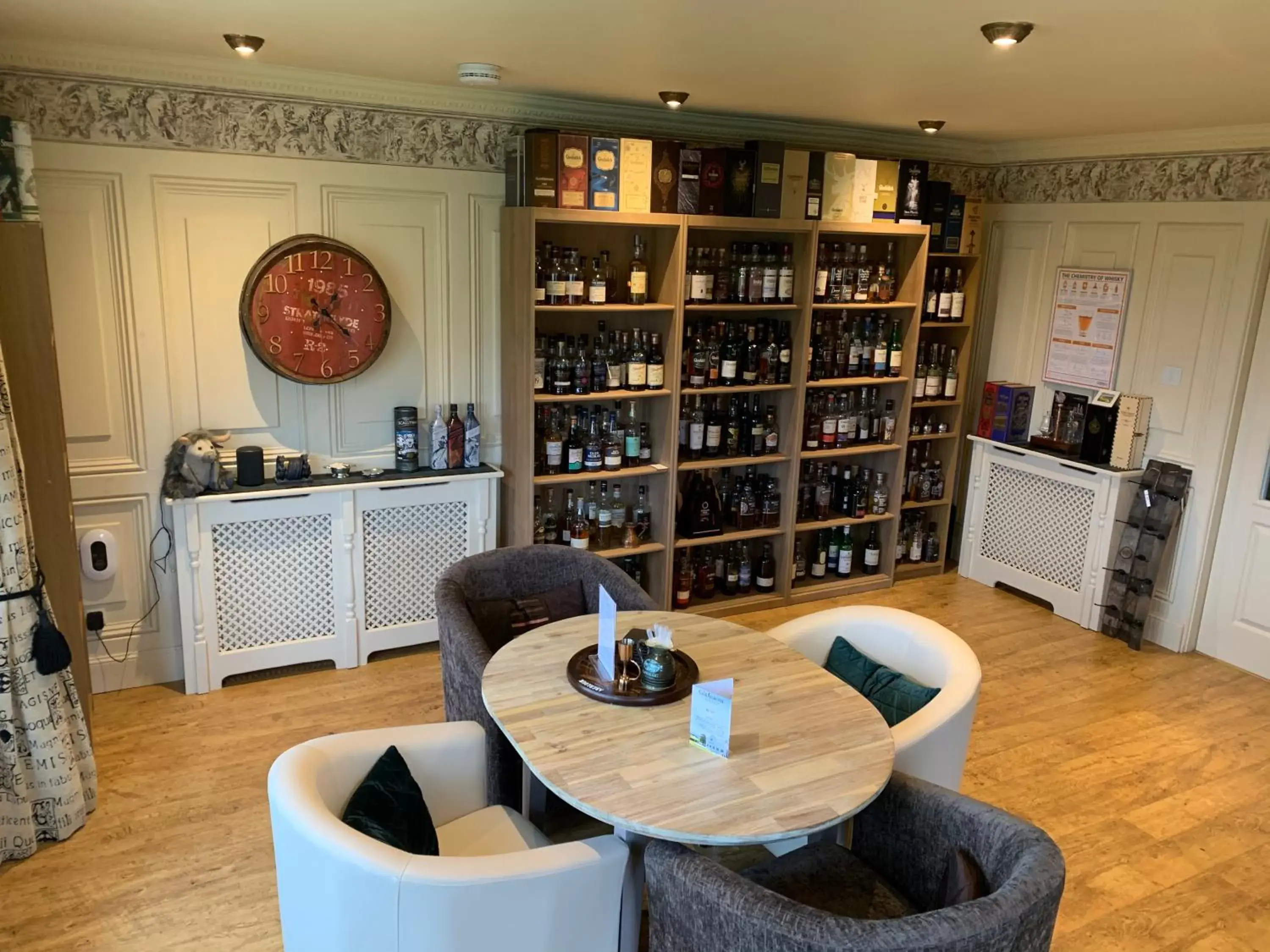Lounge or bar in The Gables Whisky B&B