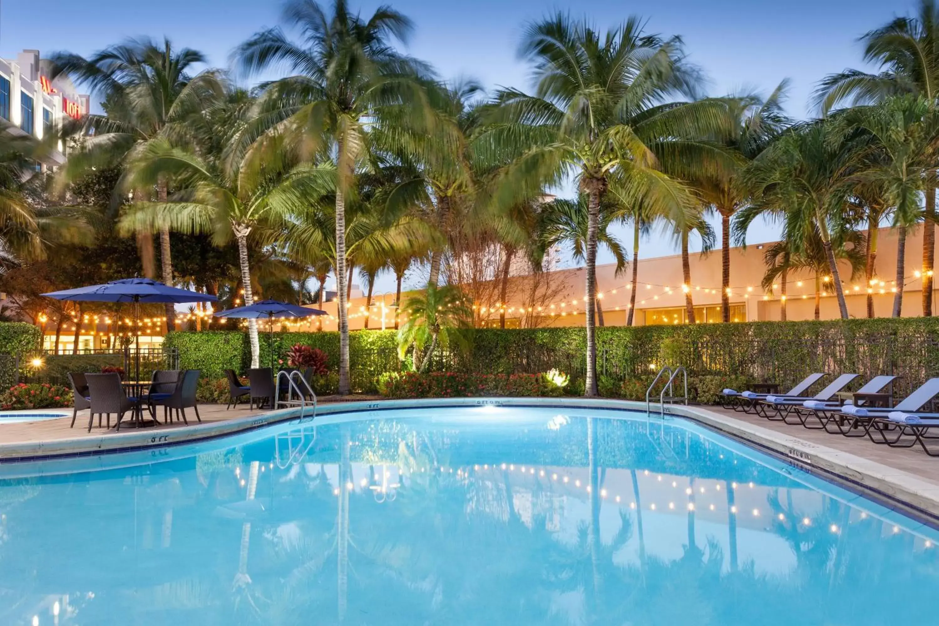 Swimming Pool in West Palm Beach Marriott