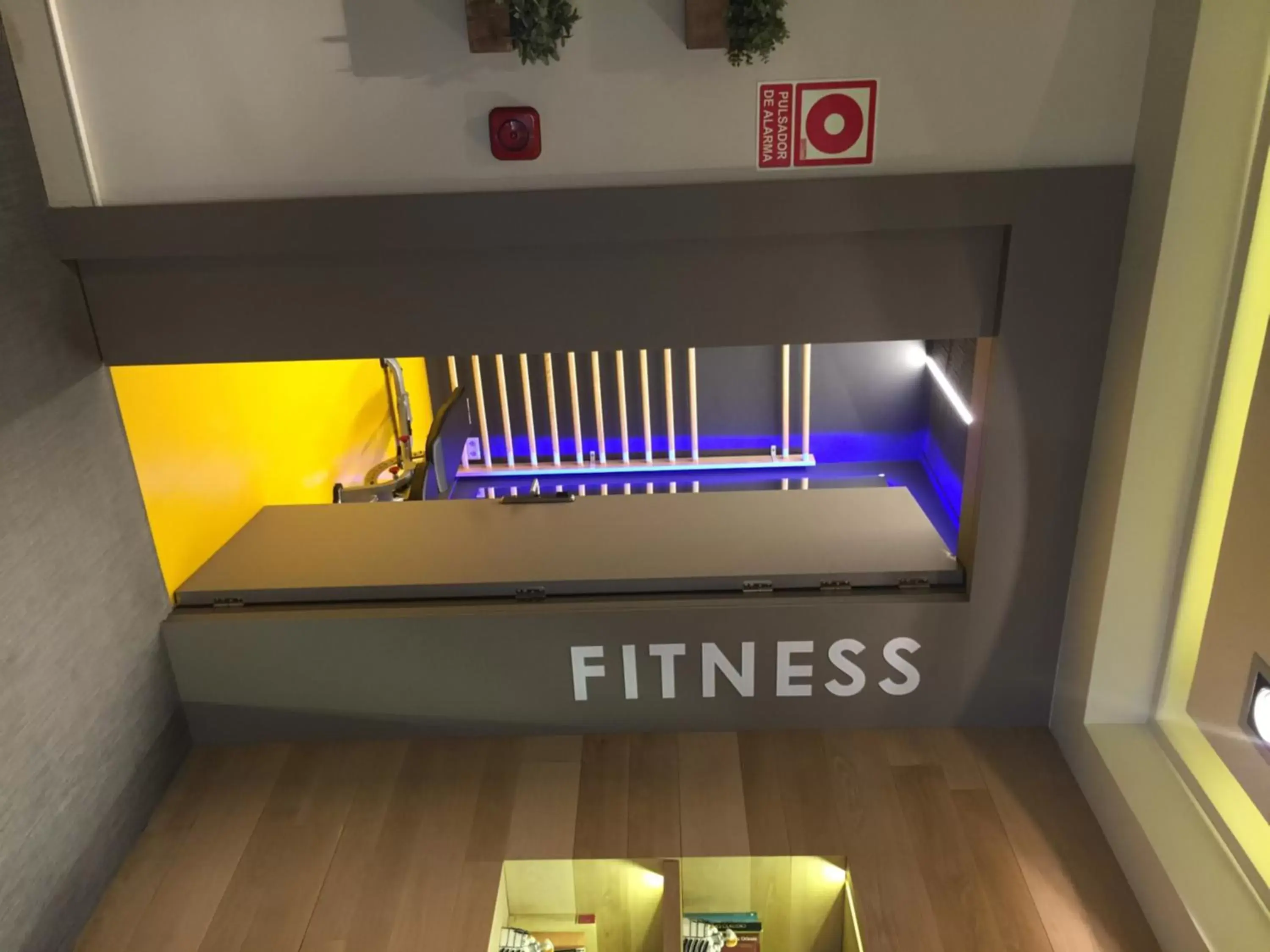 Fitness centre/facilities in Hotel Leyre