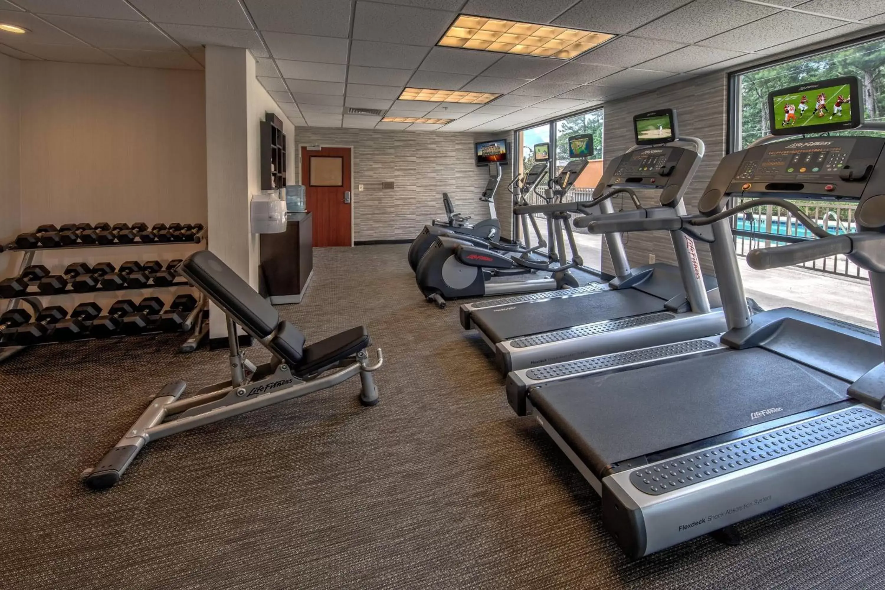 Fitness centre/facilities, Fitness Center/Facilities in Courtyard by Marriott Troy