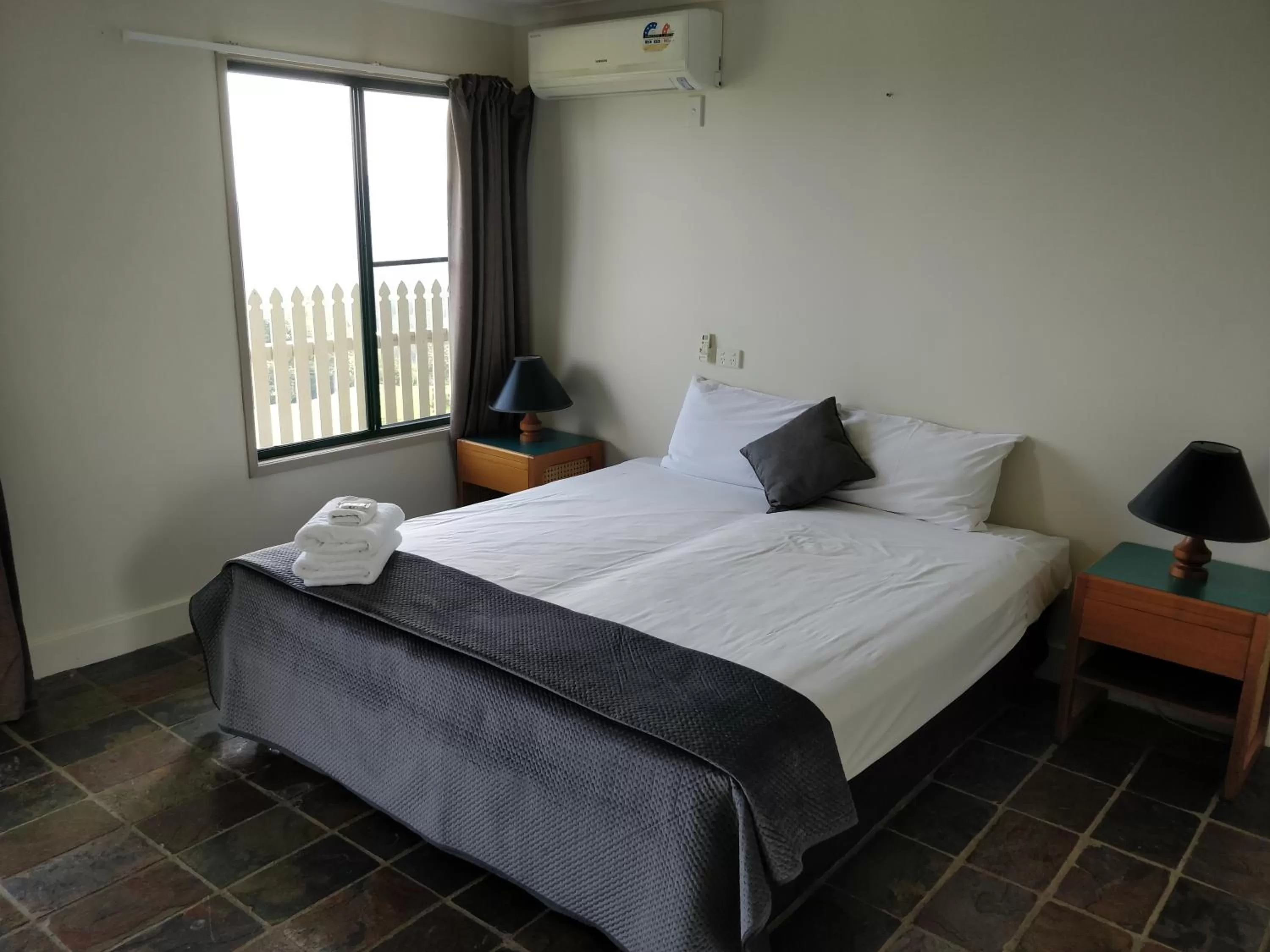 Bed in Tranquil Park