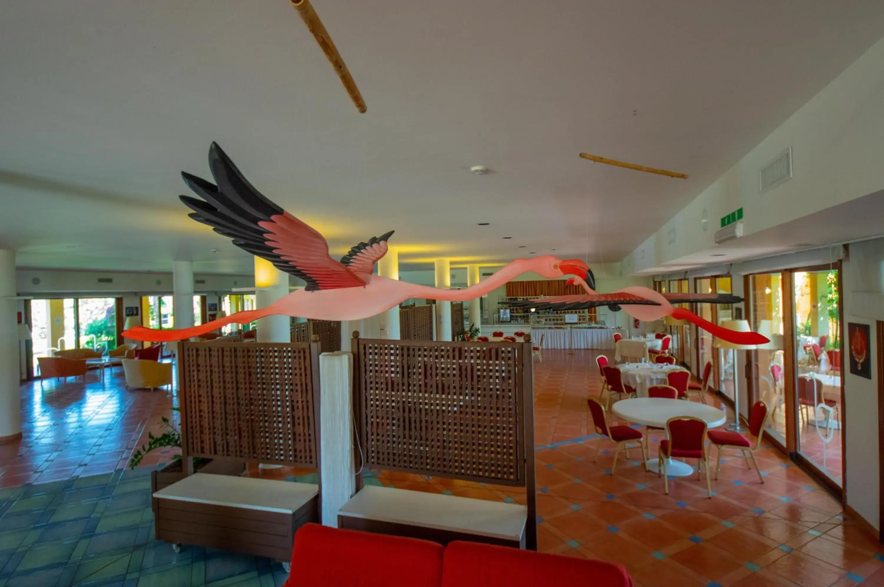 Lobby or reception, Restaurant/Places to Eat in Hotel Santa Gilla