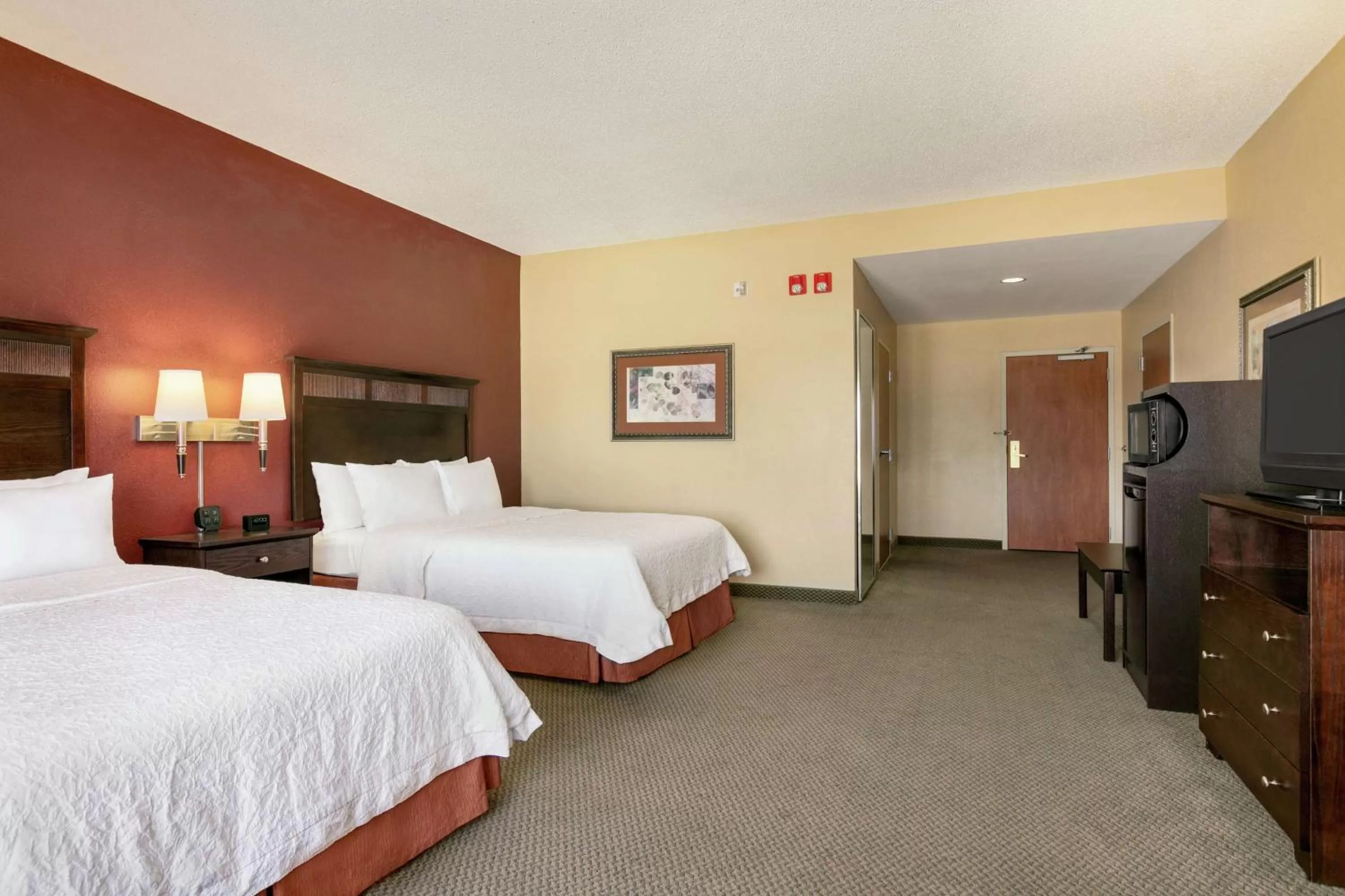 Bedroom, Bed in Hampton Inn & Suites Lawton