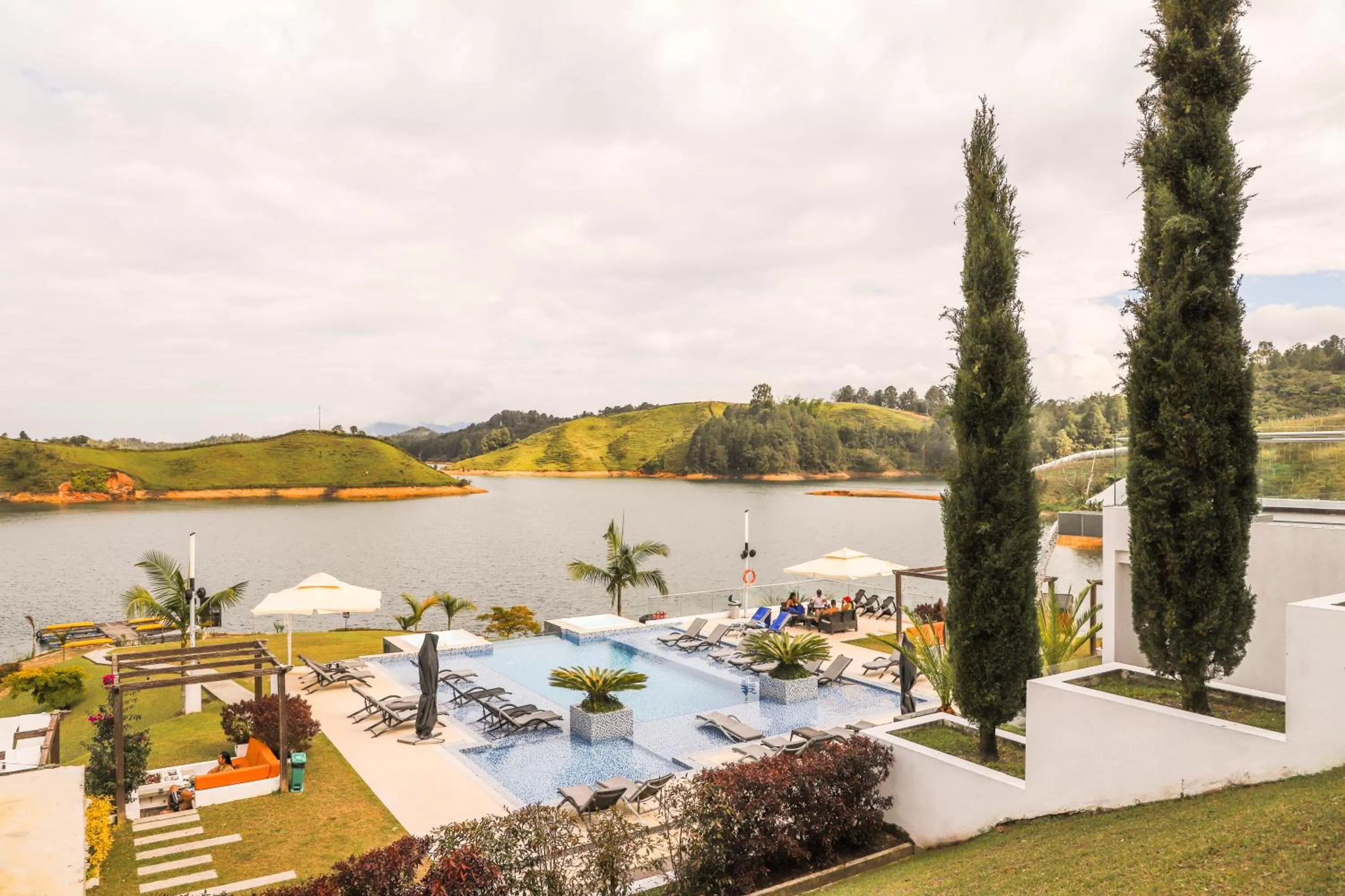Lake view in Hotel La Magdalena Adult Only