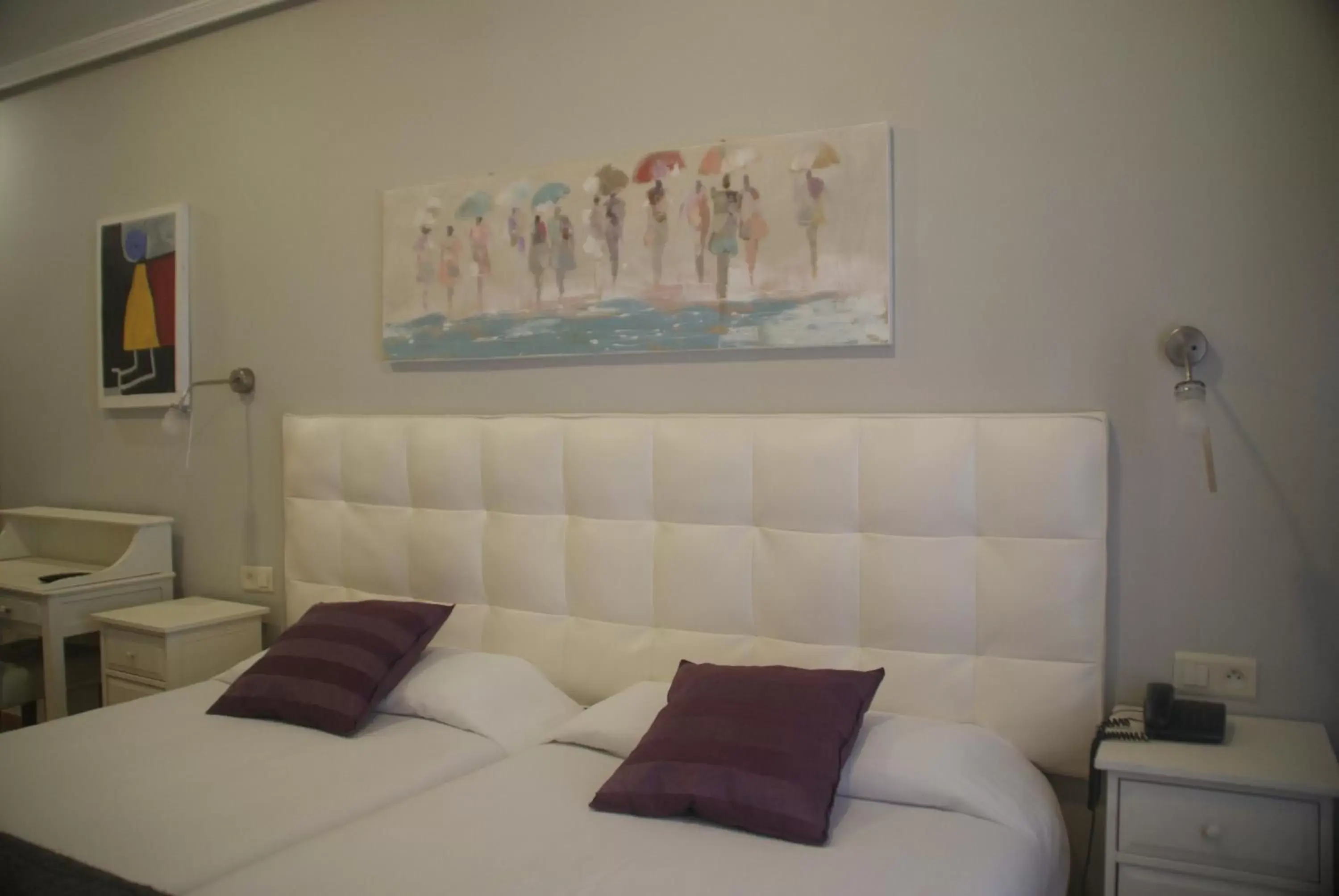 Bed in Hotel La Encomienda