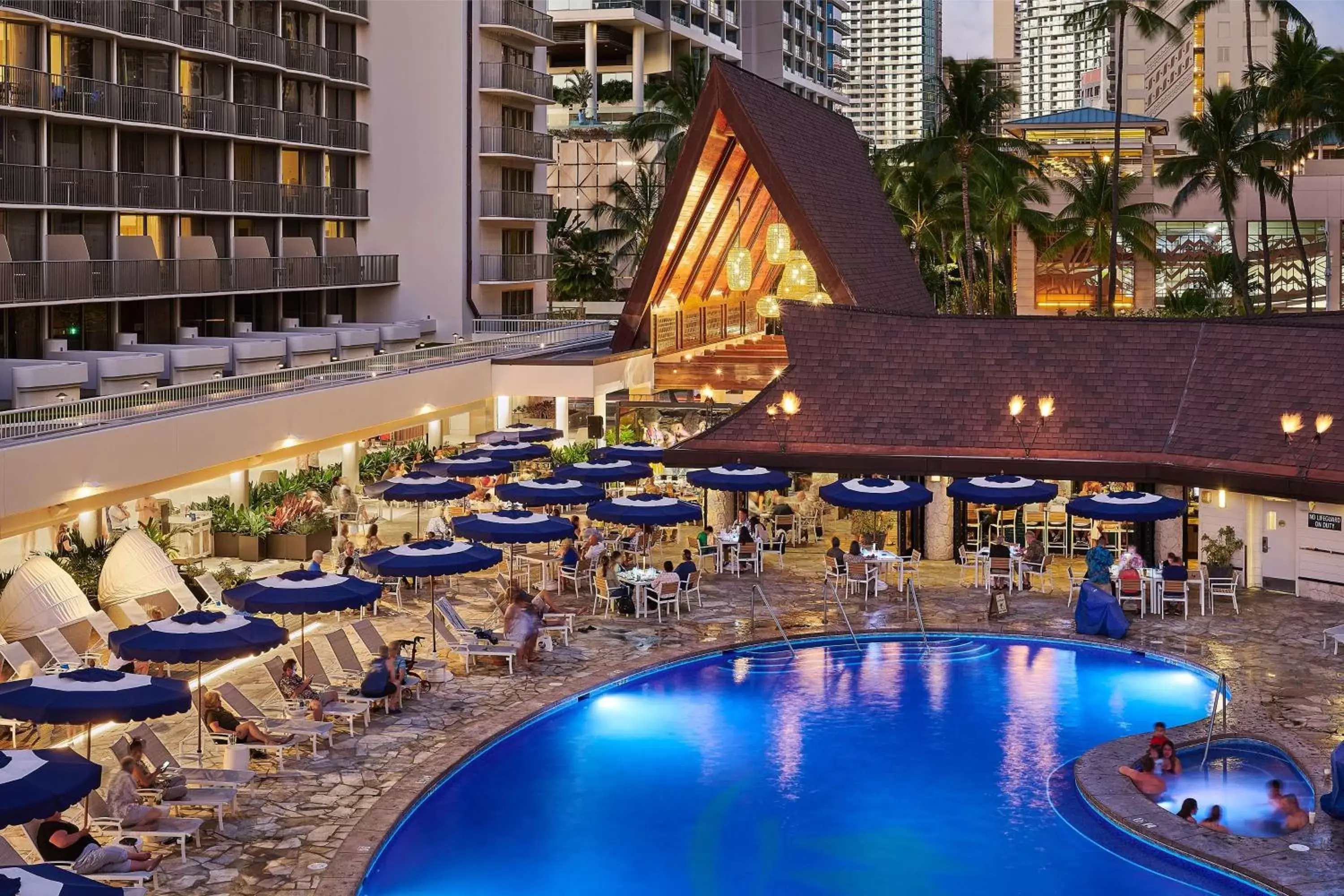 Property building, Pool View in OUTRIGGER Reef Waikiki Beach Resort