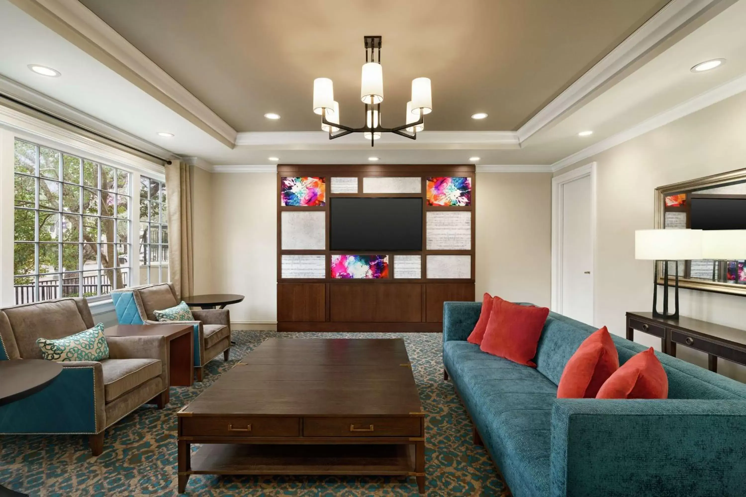 Lobby or reception, Seating Area in Hampton Inn New Orleans/St.Charles Ave