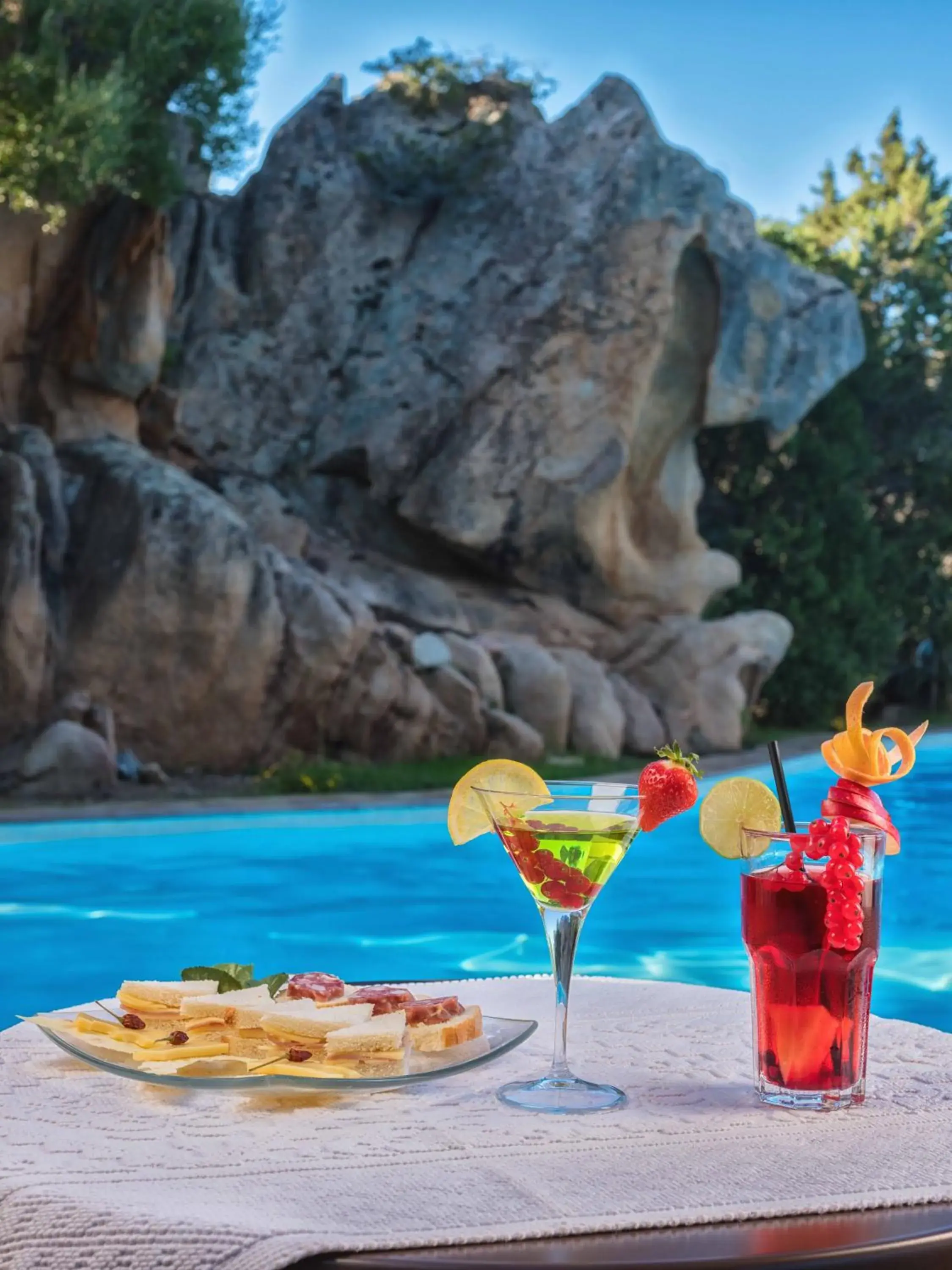 Swimming Pool in Hotel Rocce Sarde