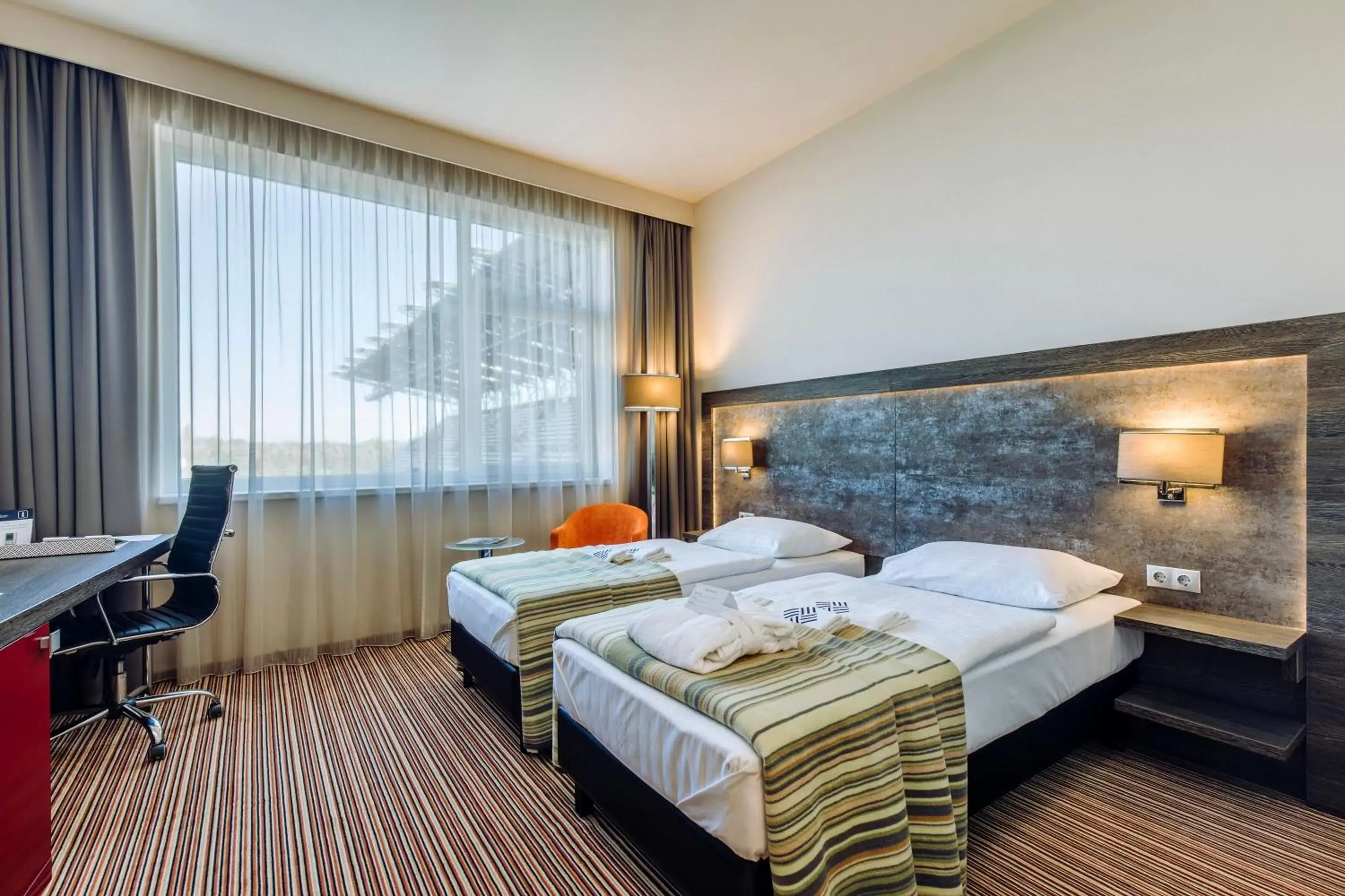 Bed in ETO Park Hotel Business & Stadium