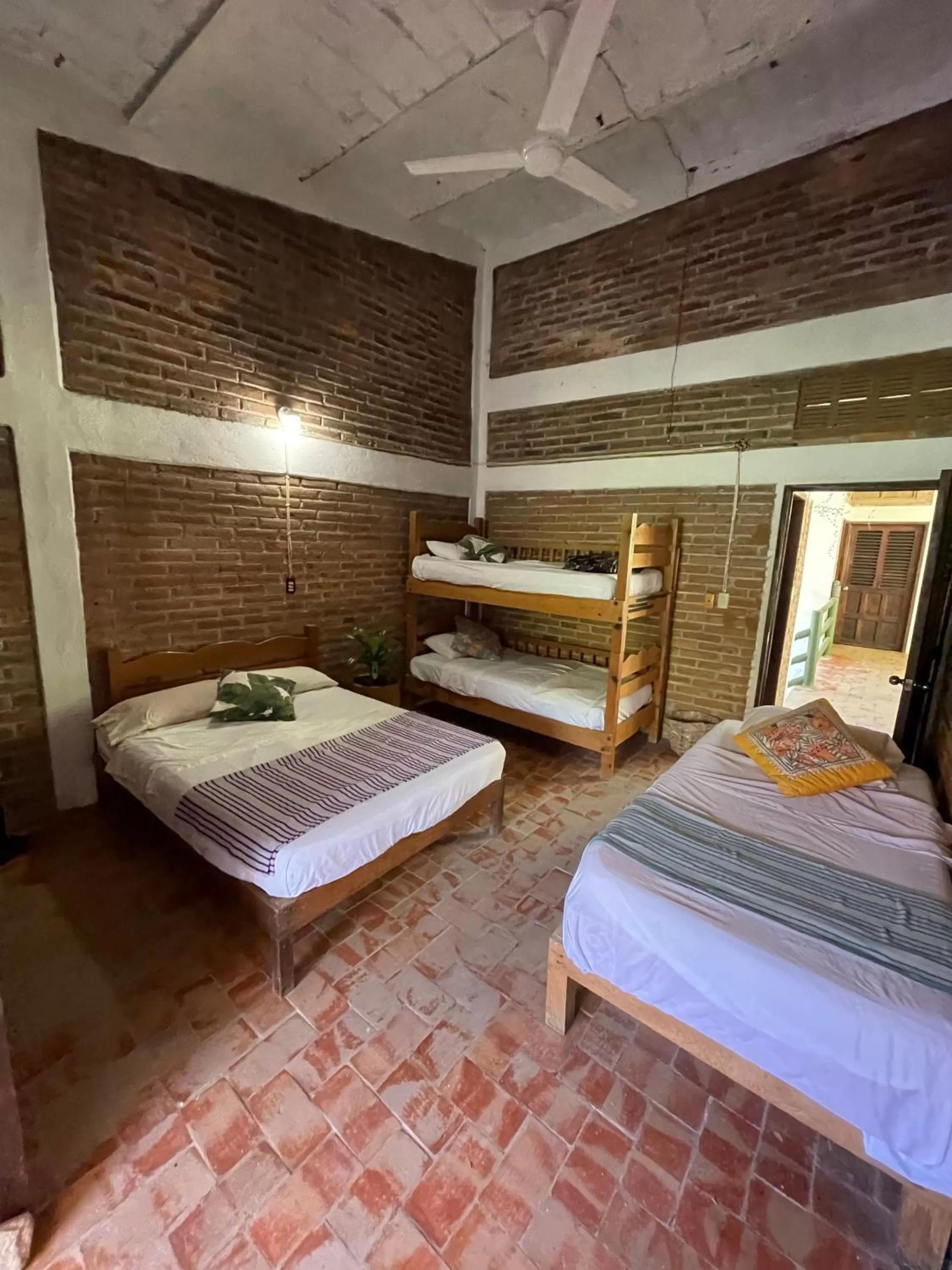 Bed in Hosteria Chata Adults Only