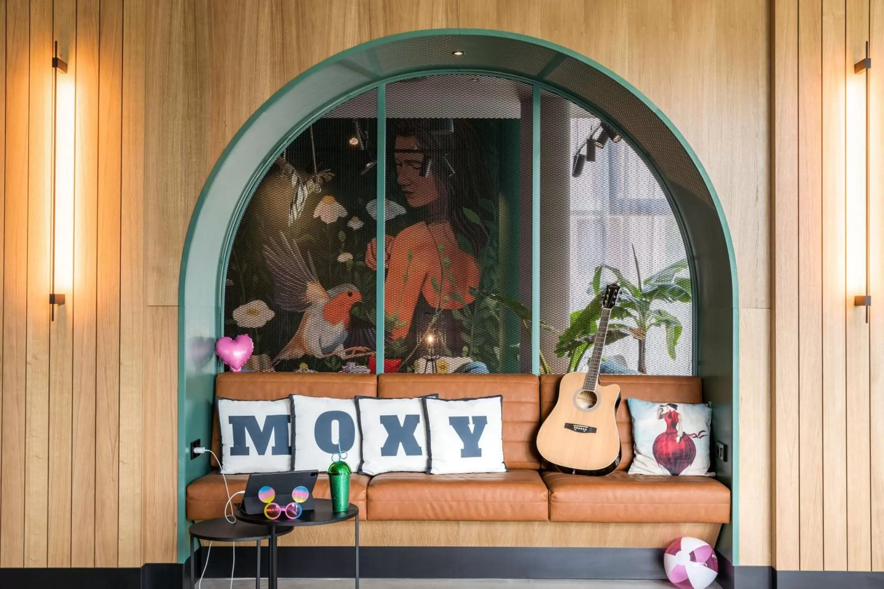 Lobby or reception in Moxy Paris Val d'Europe