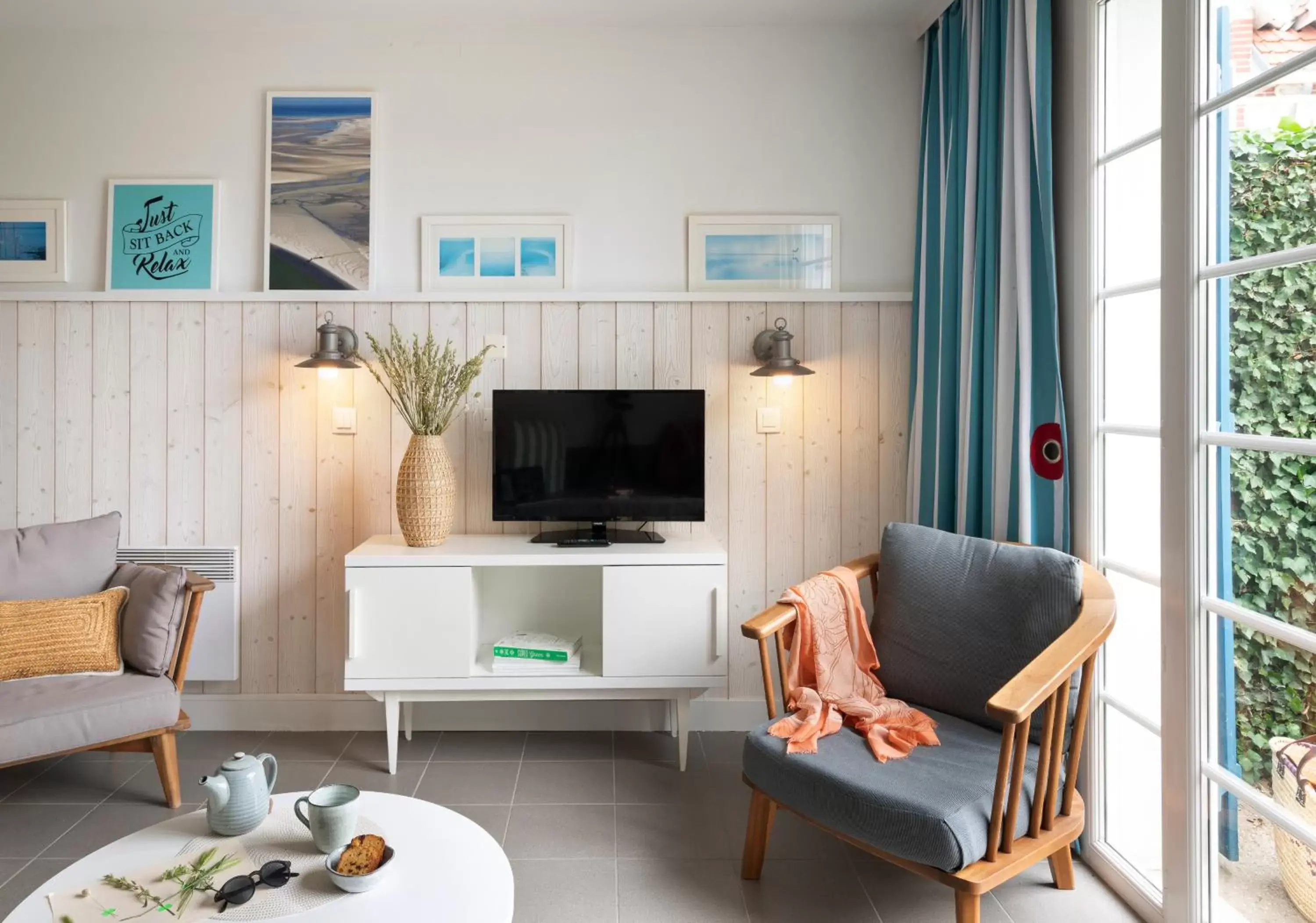 Communal lounge/ TV room, Seating Area in Pierre & Vacances Premium Résidence de la Plage