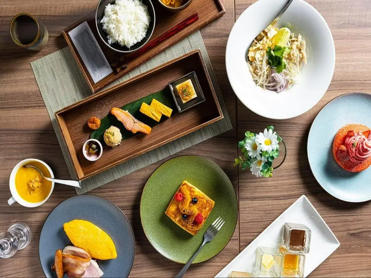 Breakfast, Food in Kyukaruizawa Kikyo, Curio Collection by Hilton