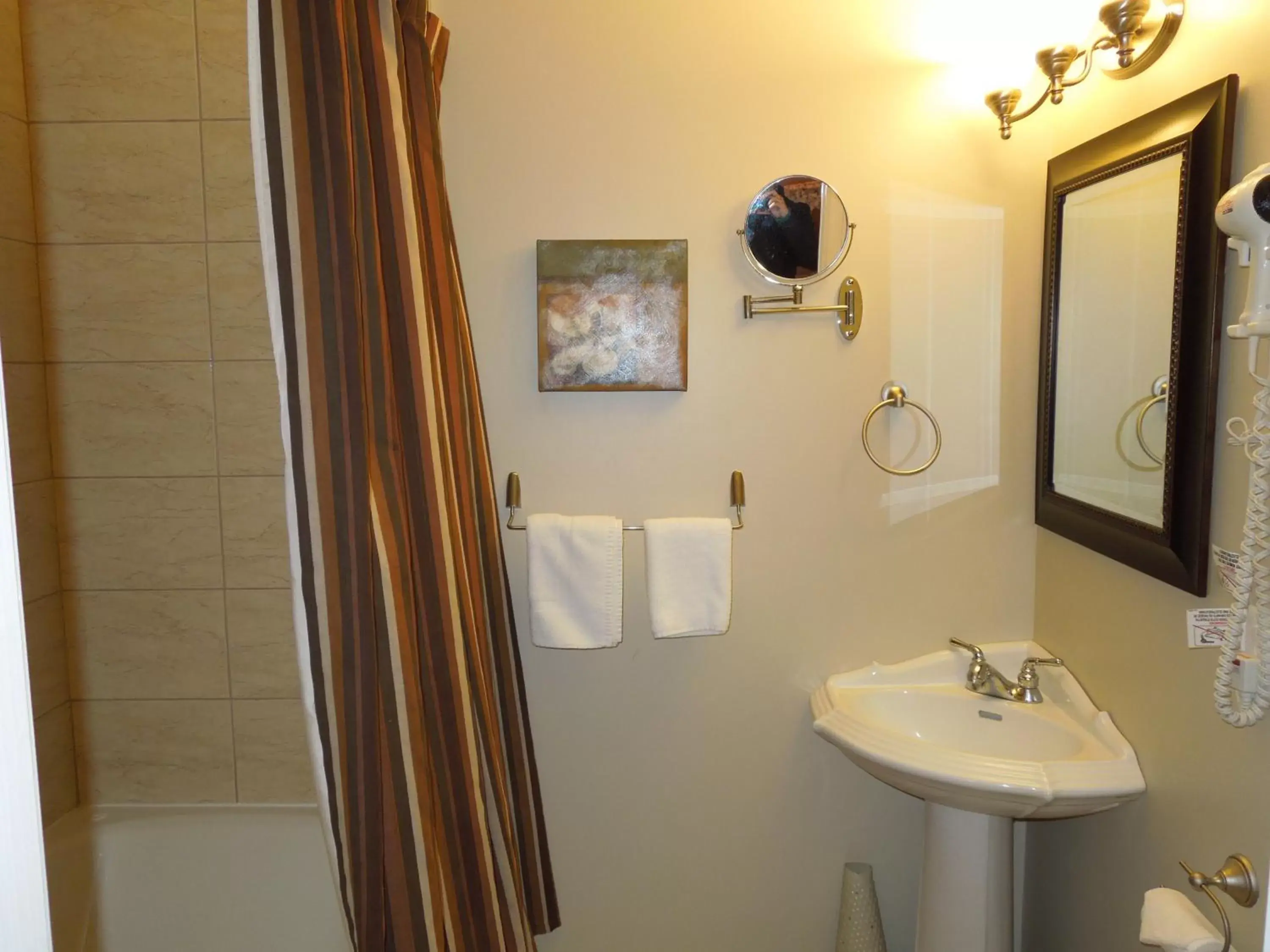 Bathroom in Motel Derfal
